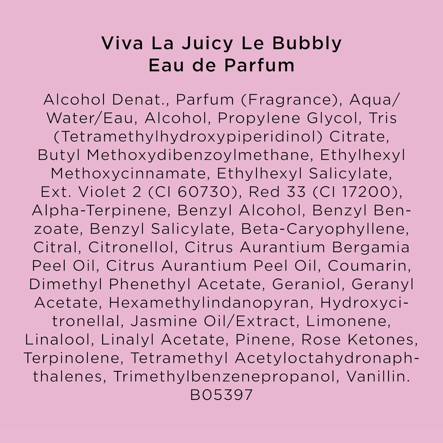 Juicy Couture Viva La Juicy Le Bubbly Eau De Parfum, Luxuriöses Damenparfüm mit Noten von Champagner inspirierten rosa Beeren, Gardenia, Jasmine Amber — fruchtig und süß, EDP-Spray