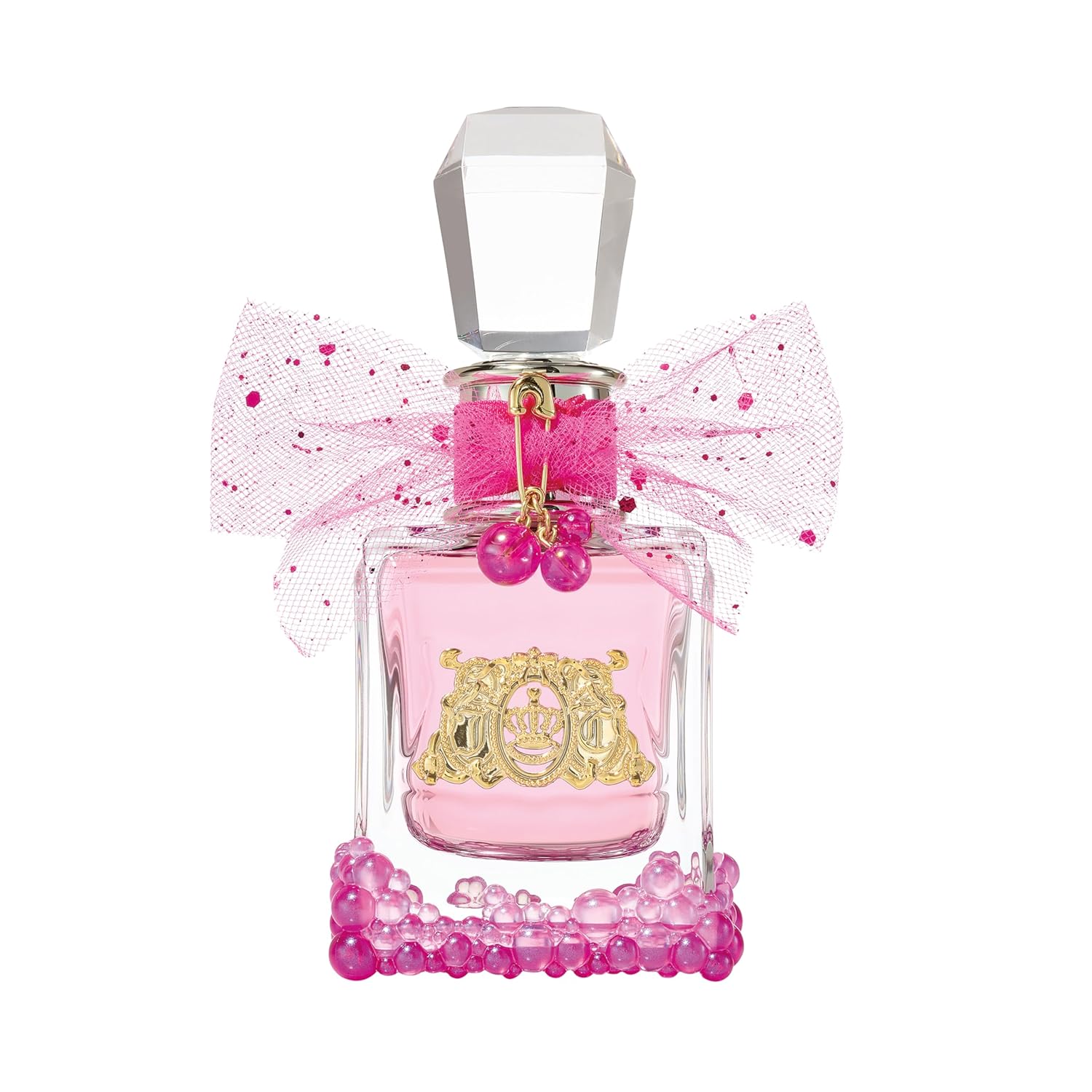 Juicy Couture Viva La Juicy Le Bubbly Eau De Parfum, Luxuriöses Damenparfüm mit Noten von Champagner inspirierten rosa Beeren, Gardenia, Jasmine Amber — fruchtig und süß, EDP-Spray
