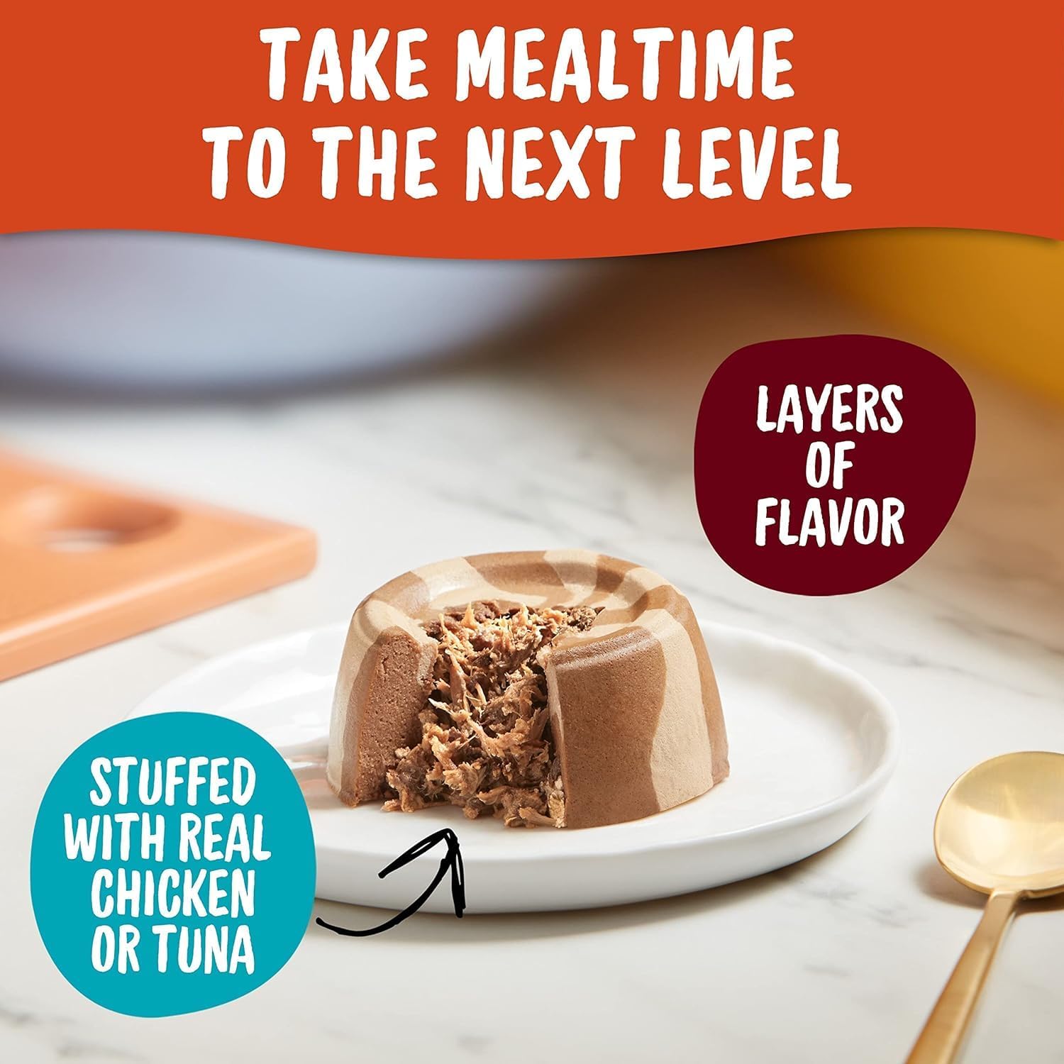 Meow Mix Tasty Layers Swirled Paté Wet Cat Food Variety Pack, 2.75 Ounce Cup (Pack of 48) · v2