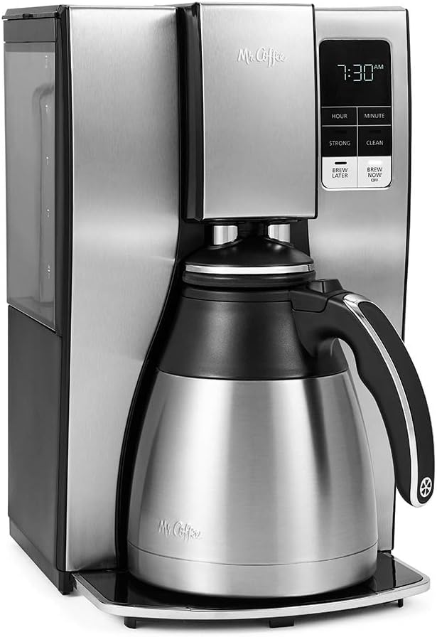 Mr. Coffee Stainless Steel 10 Cup Programmable Coffee Maker · v2