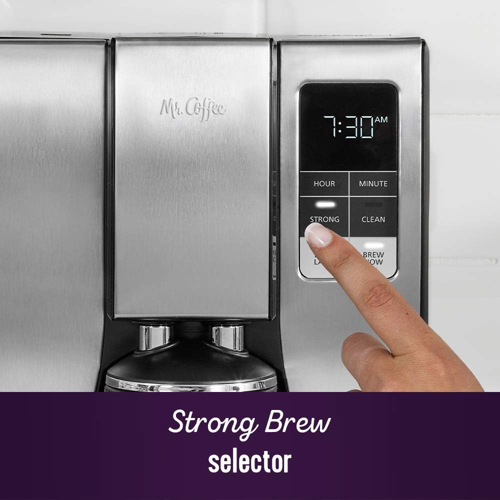 Mr. Coffee Stainless Steel 10 Cup Programmable Coffee Maker · v2