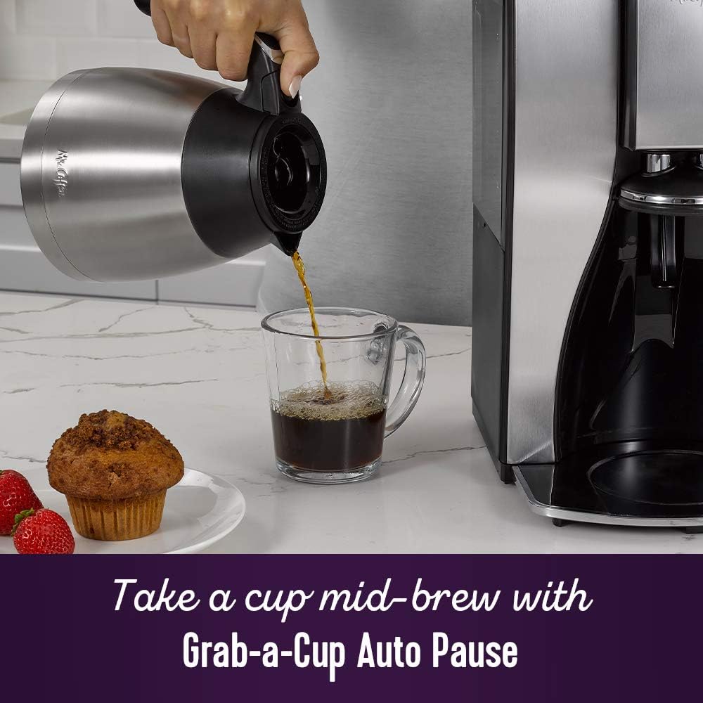 Mr. Coffee Stainless Steel 10 Cup Programmable Coffee Maker · v2