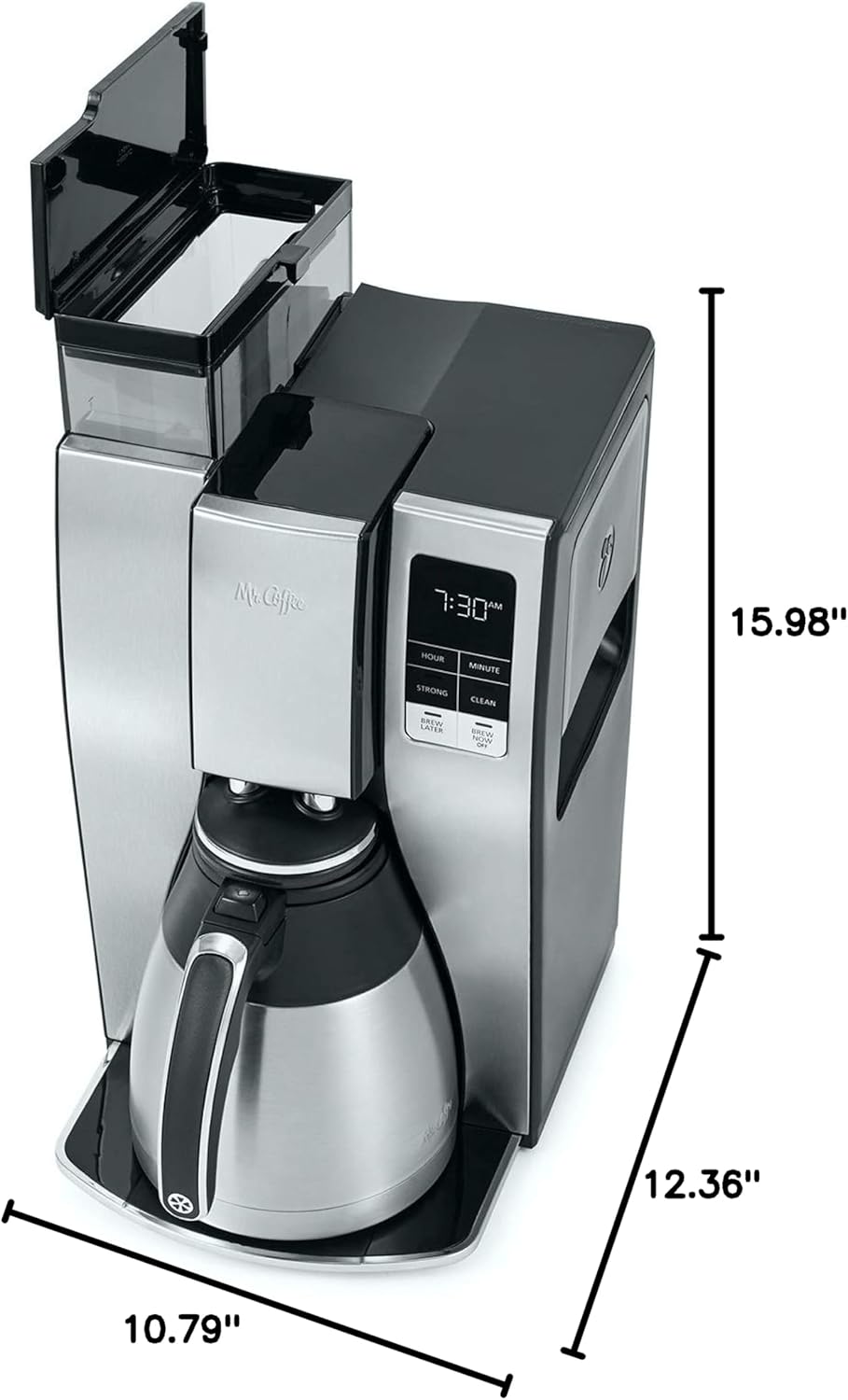 Mr. Coffee Stainless Steel 10 Cup Programmable Coffee Maker · v2