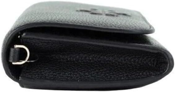 Tory Burch Womens Thea Flat Wallet Crossbody (Black) · v4