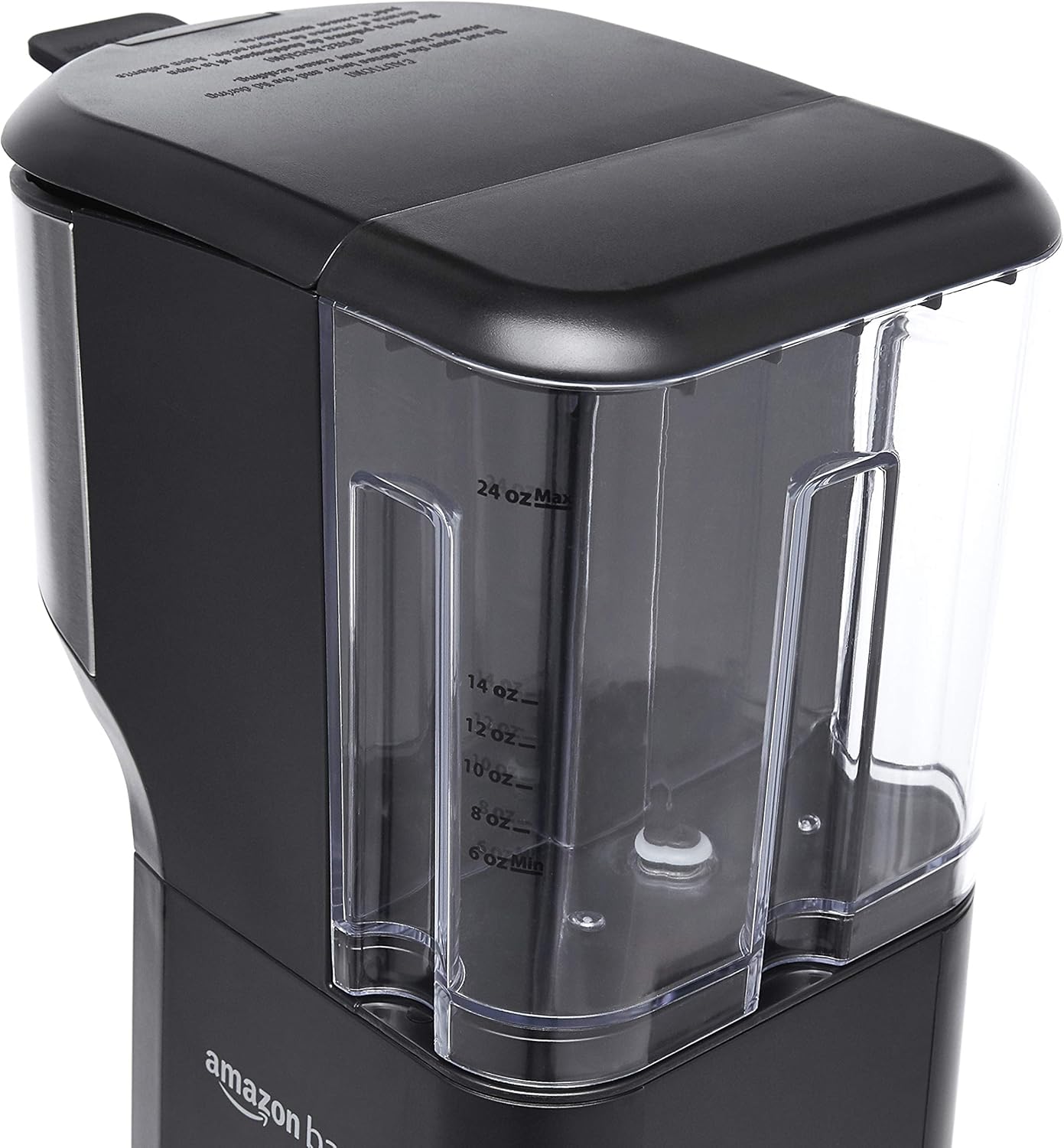 Amazon Basics Drip Coffee Maker with K-Cup, 14 Oz, Black and Stainless steel, 5.98D x 9.44"W x 14.17"H · v2
