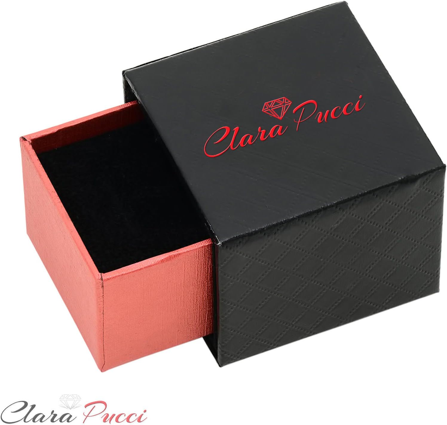 Clara Pucci 1.98ct Okrągły krój Halo Solitaire Oryginalny szampan Symulowany diamentowy pierścionek ślubny obietnica rocznicowa K18 białe złoto