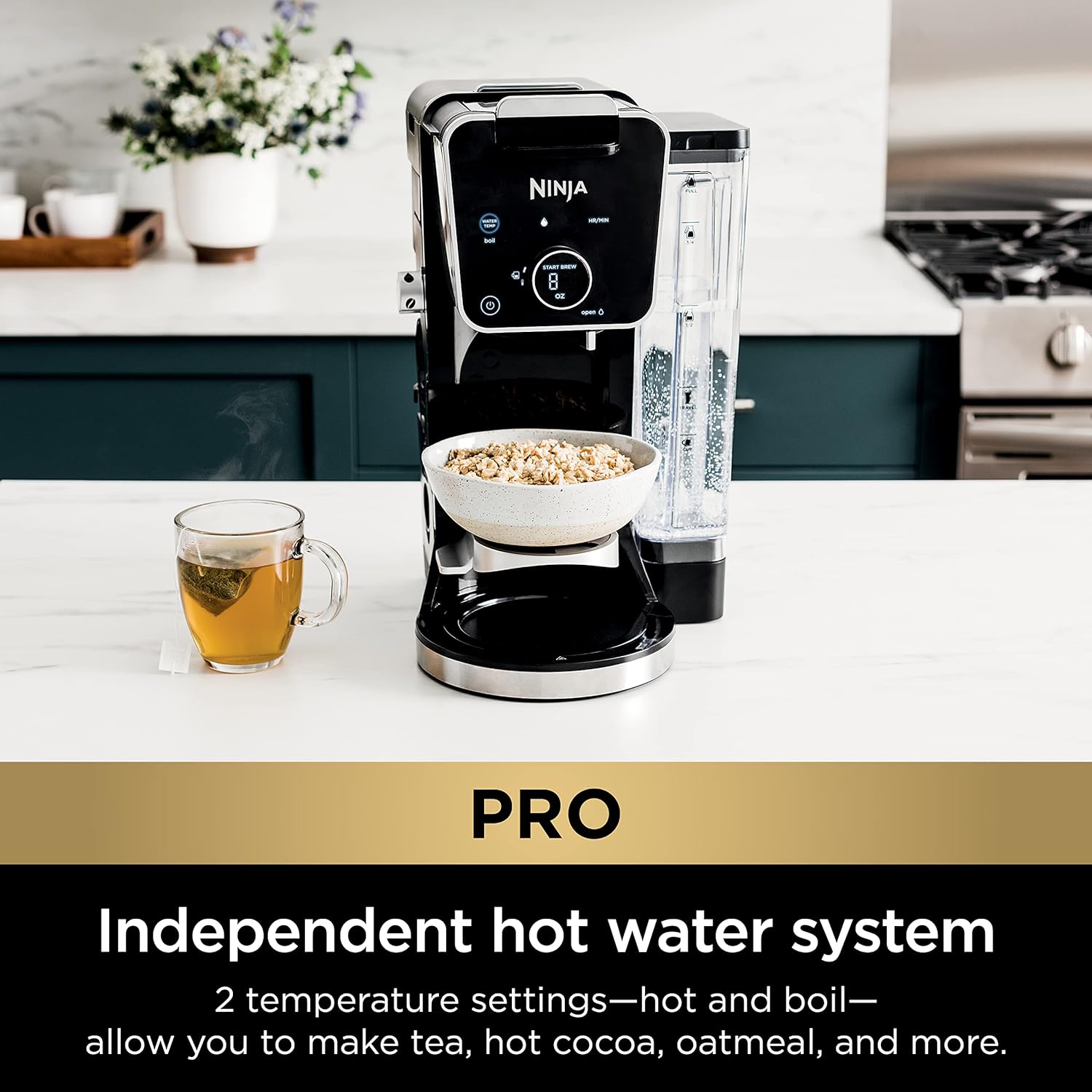 Ninja Drip Coffee Maker With K Cup Combo, DualBrew Pro Specialty Coffee System, Coffee Machine Compatible with K-Cup Pods, 12 Cup Single Serve Coffee Makers with Paper Filter, CFP301 · v2