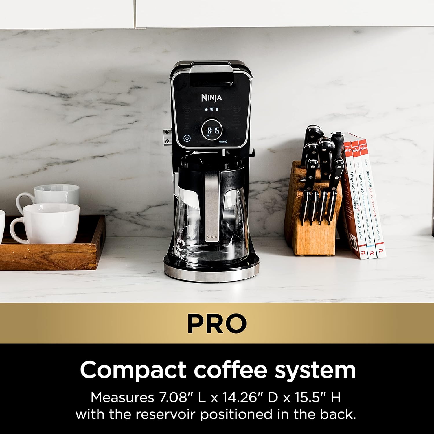 Ninja Drip Coffee Maker With K Cup Combo, DualBrew Pro Specialty Coffee System, Coffee Machine Compatible with K-Cup Pods, 12 Cup Single Serve Coffee Makers with Paper Filter, CFP301 · v2