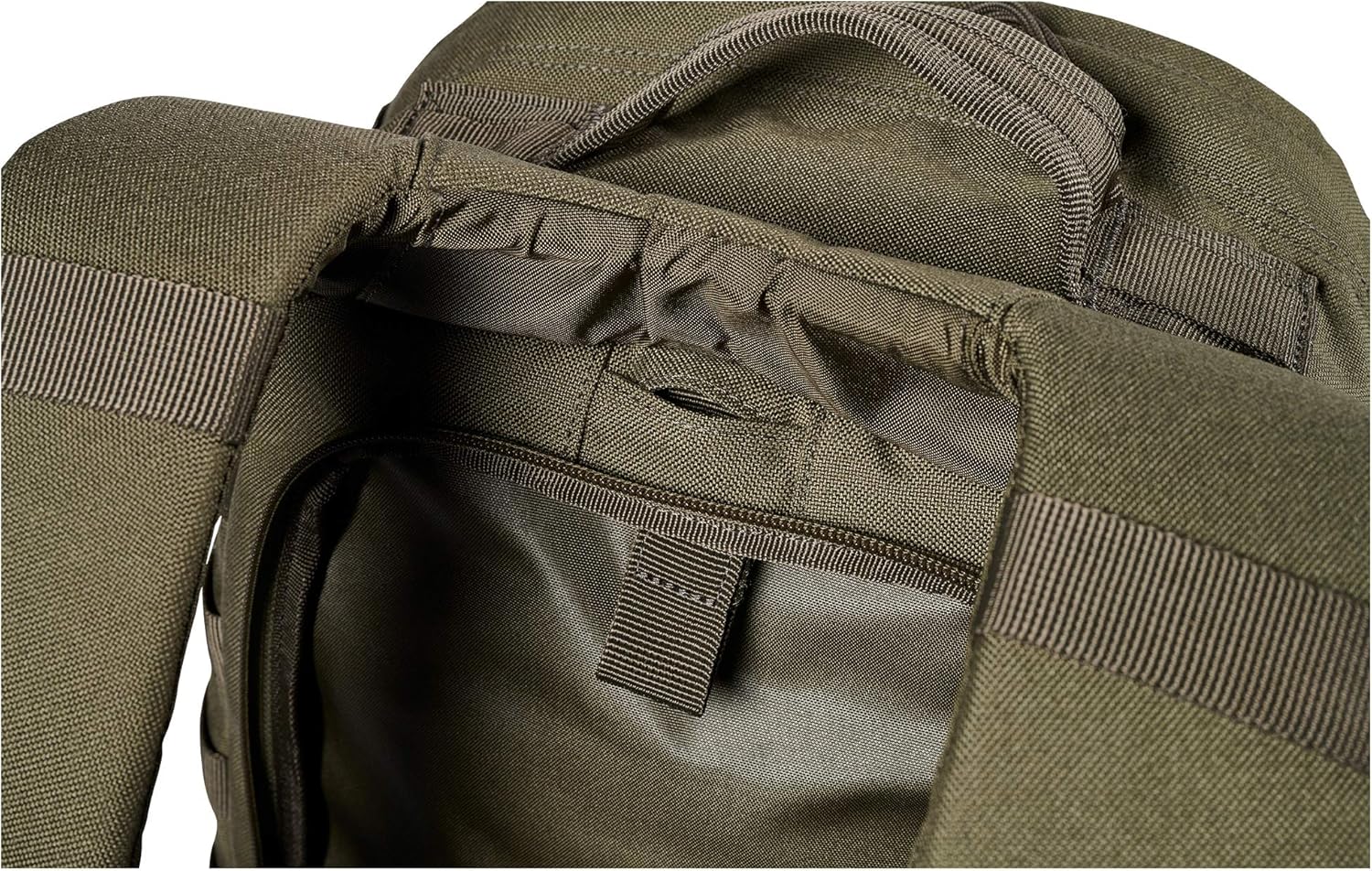 5.11 Tactical Backpack – Rush 12 2.0 – Military Molle Pack, CCW with Multiple Channels, 24 ลิตร, ขนาดเล็ก, Style 56561, Ranger Green