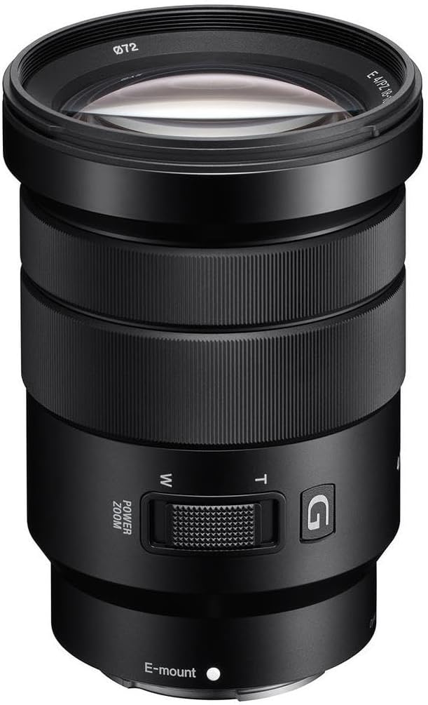 Sony E PZ 18-105mm f/4.0 G OSS Lens for Sony E, Bundle with Peak Design SlideLITE Strap, Everyday Sling V2, 72mm Filter Kit, Cleaning Kit, Cleaning Cloth · v4