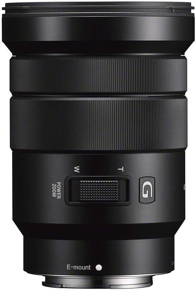Sony E PZ 18-105mm f/4.0 G OSS Lens for Sony E, Bundle with Peak Design SlideLITE Strap, Everyday Sling V2, 72mm Filter Kit, Cleaning Kit, Cleaning Cloth · v4