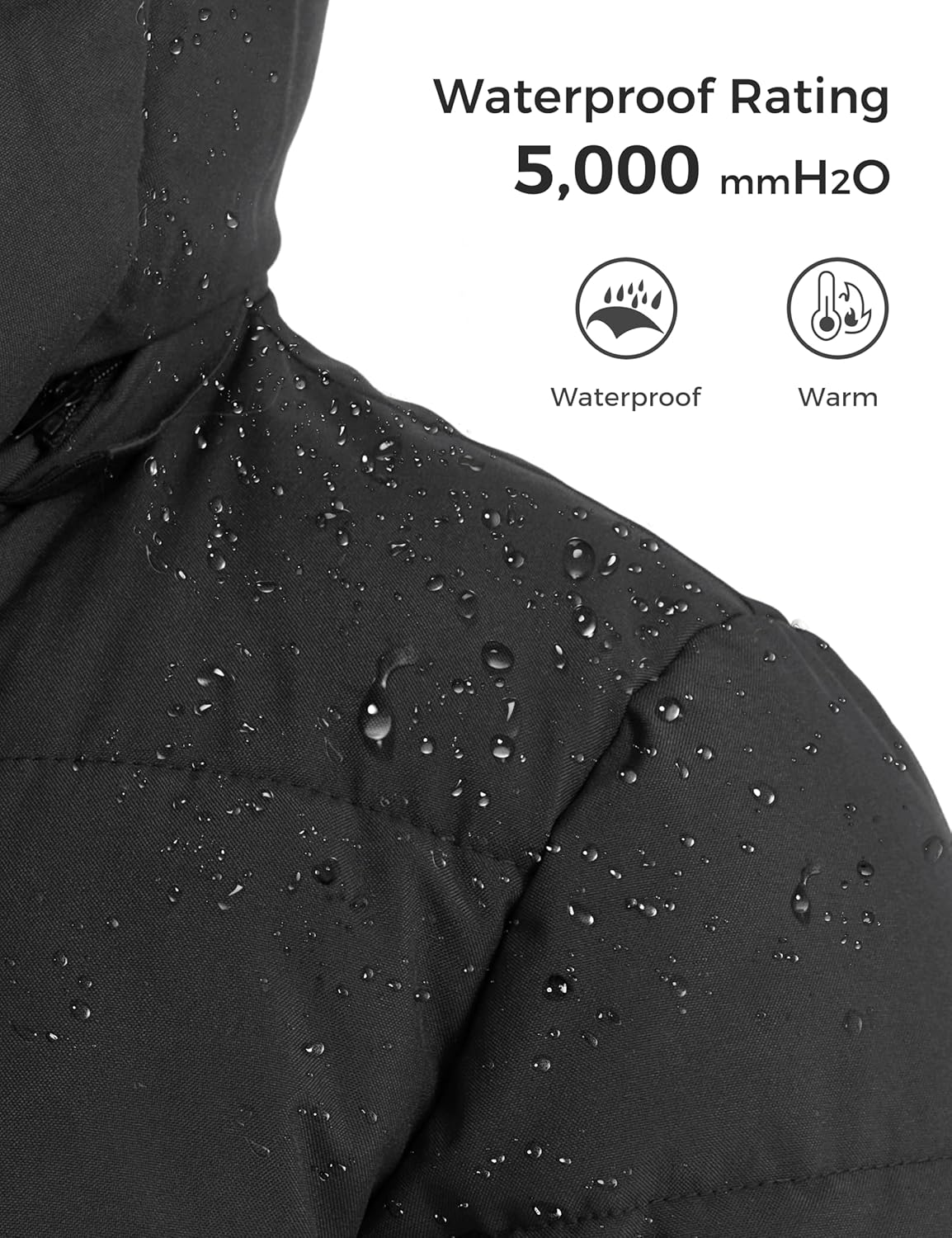 ZSHOW Boys Warm Winter Coat Soft Fleece Jacket Waterproof Snow Coat