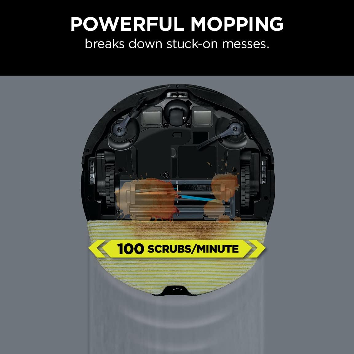 Shark AI Robot Vacuum  Mop, with Home Mapping, Perfect for Pets, Wifi, Works with Alexa, Black/Gold (AV2001WD) · v3