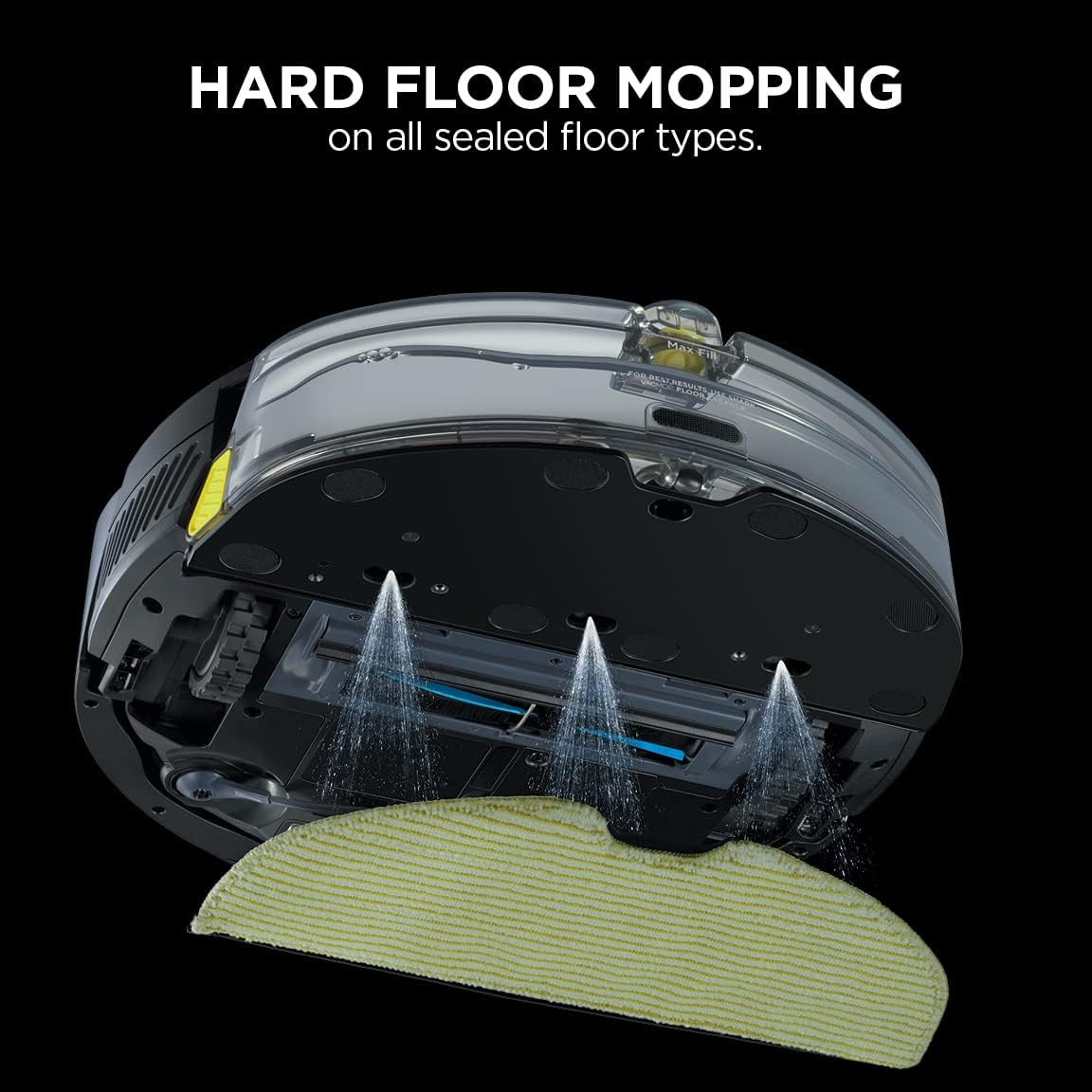 Shark AI Robot Vacuum  Mop, with Home Mapping, Perfect for Pets, Wifi, Works with Alexa, Black/Gold (AV2001WD) · v3