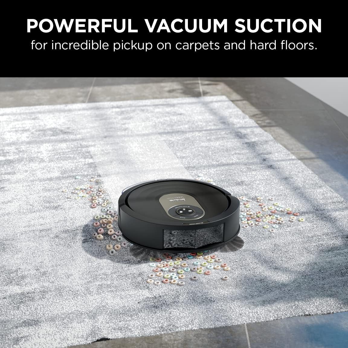 Shark AI Robot Vacuum  Mop, with Home Mapping, Perfect for Pets, Wifi, Works with Alexa, Black/Gold (AV2001WD) · v3