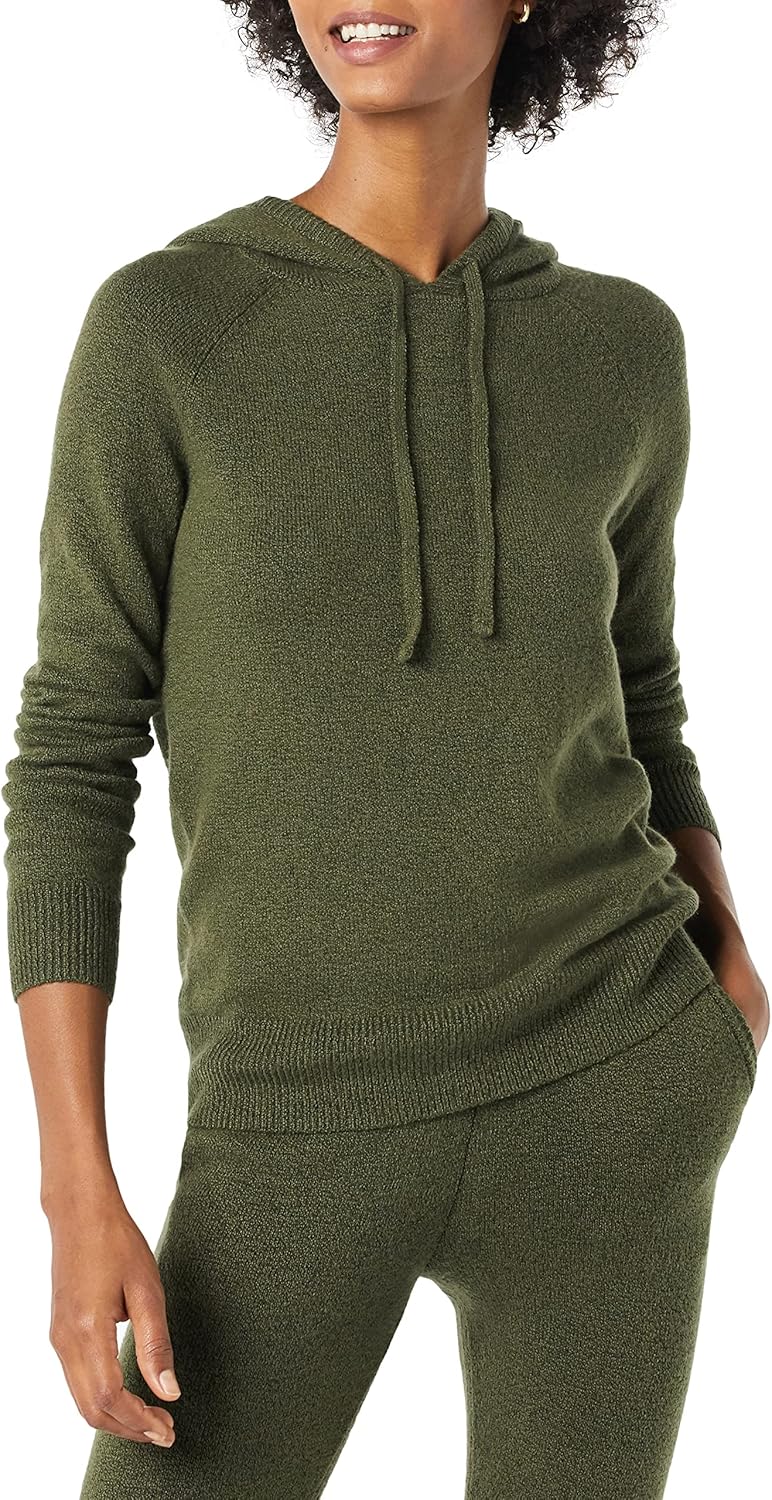 Amazon Essentials Womens Soft Touch Hooded Pullover Sweater · v2