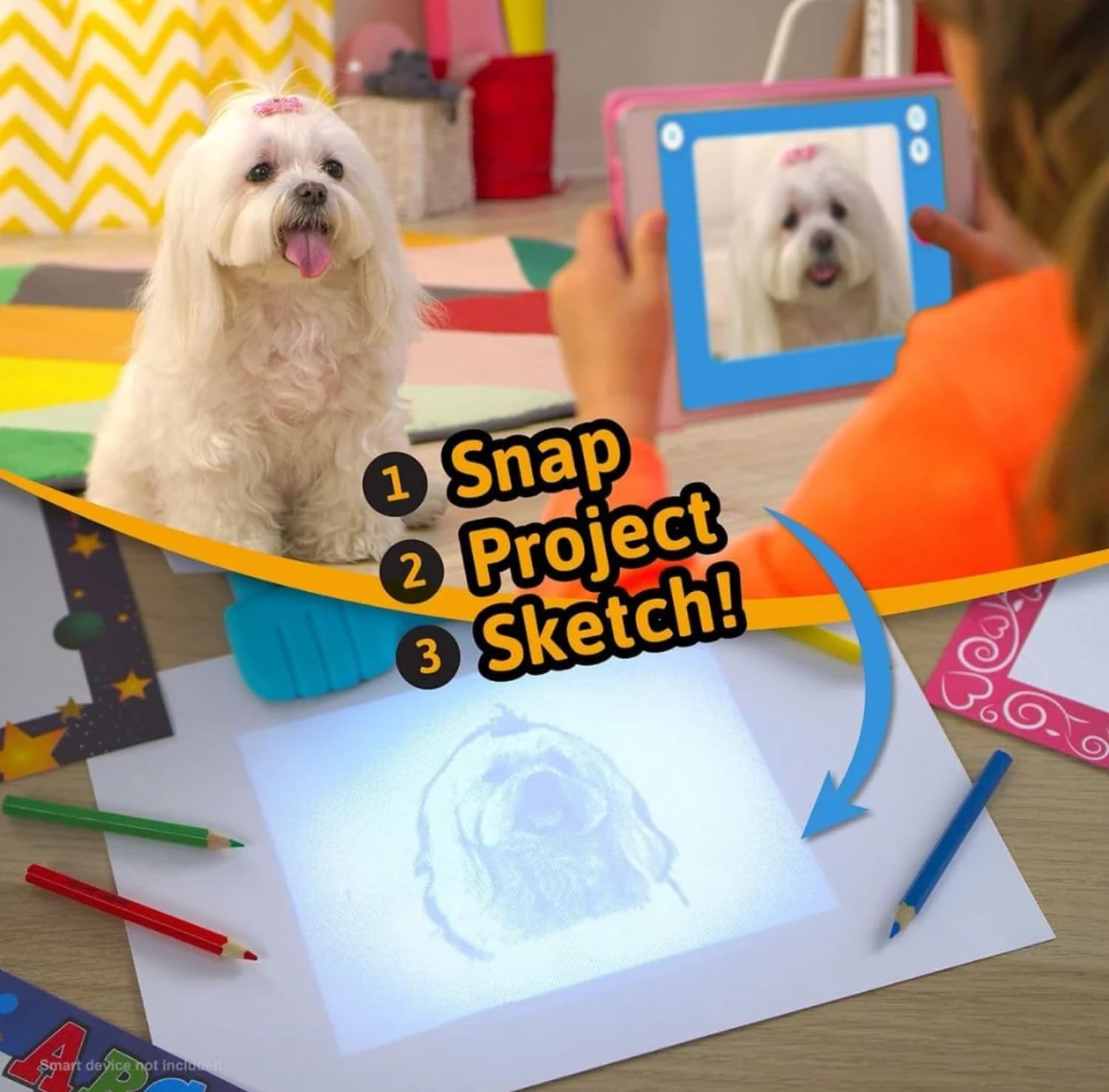 Toys smART Sketcher 2.0, Drawing Projector for Kids, Art Projector for Tracing,Kids Toys,Birthday Gift for age 5 ,Art Supplies for Kids 5-8 · v2