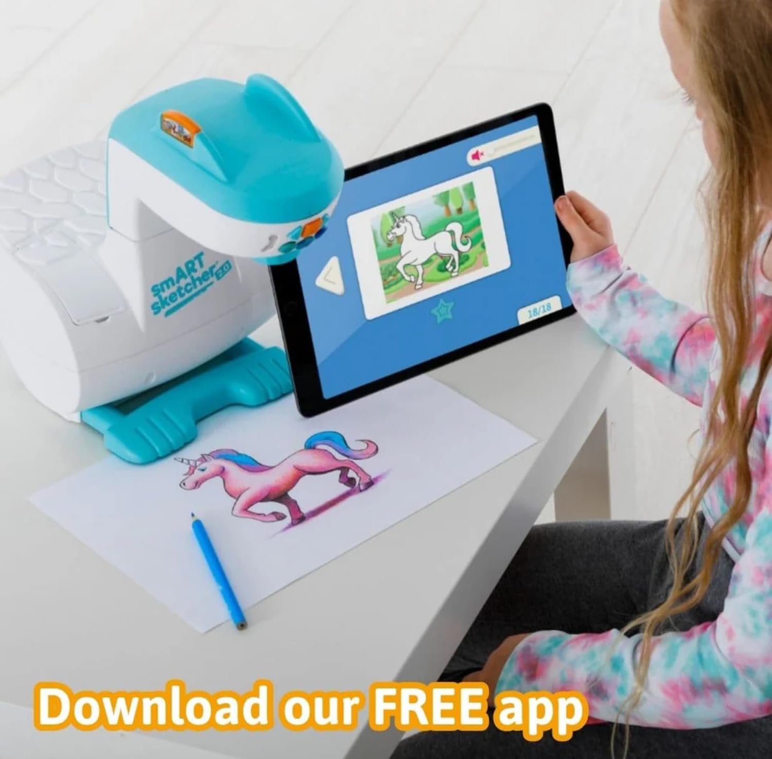Toys smART Sketcher 2.0, Drawing Projector for Kids, Art Projector for Tracing,Kids Toys,Birthday Gift for age 5 ,Art Supplies for Kids 5-8 · v2