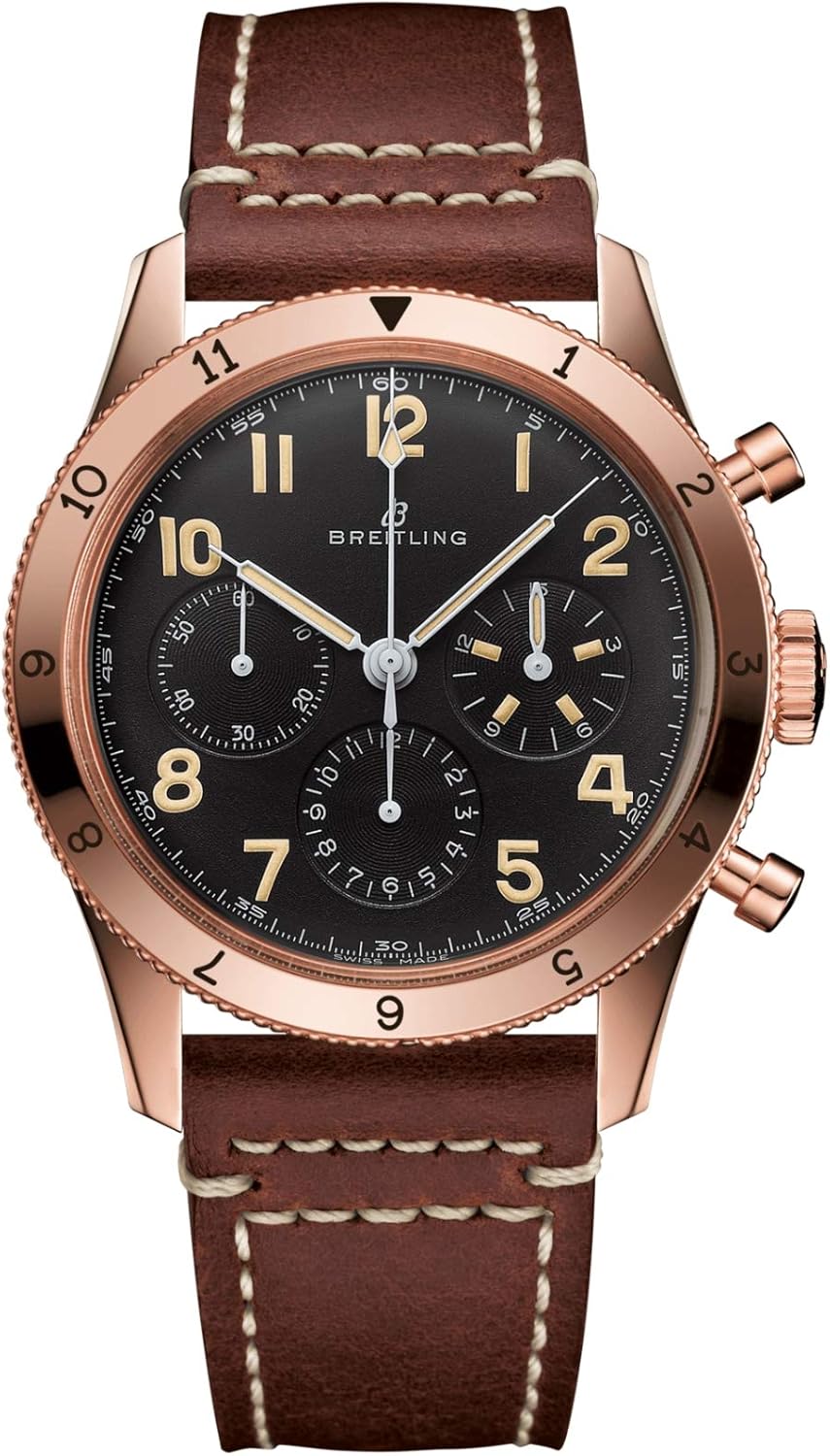 Breitling Mechanical-Hand-Wind AVI Ref 765. 1953 Limited Re-Edition Watch RB0920131B1X1 · v3