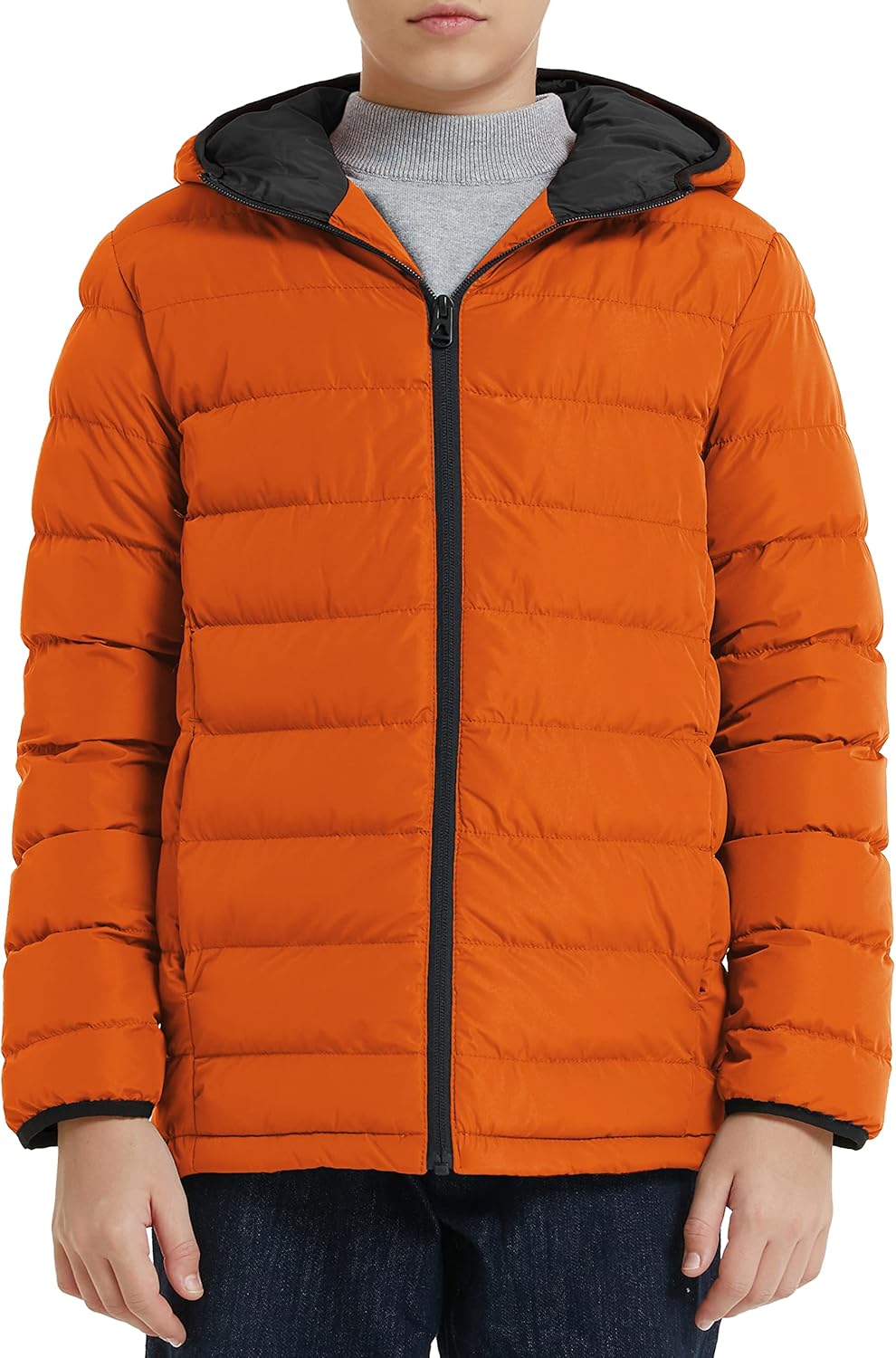 wantdo Boys Lightweight Puffer Jacket Warm Winter Coat Waterproof Outerwear Jackets  Coats