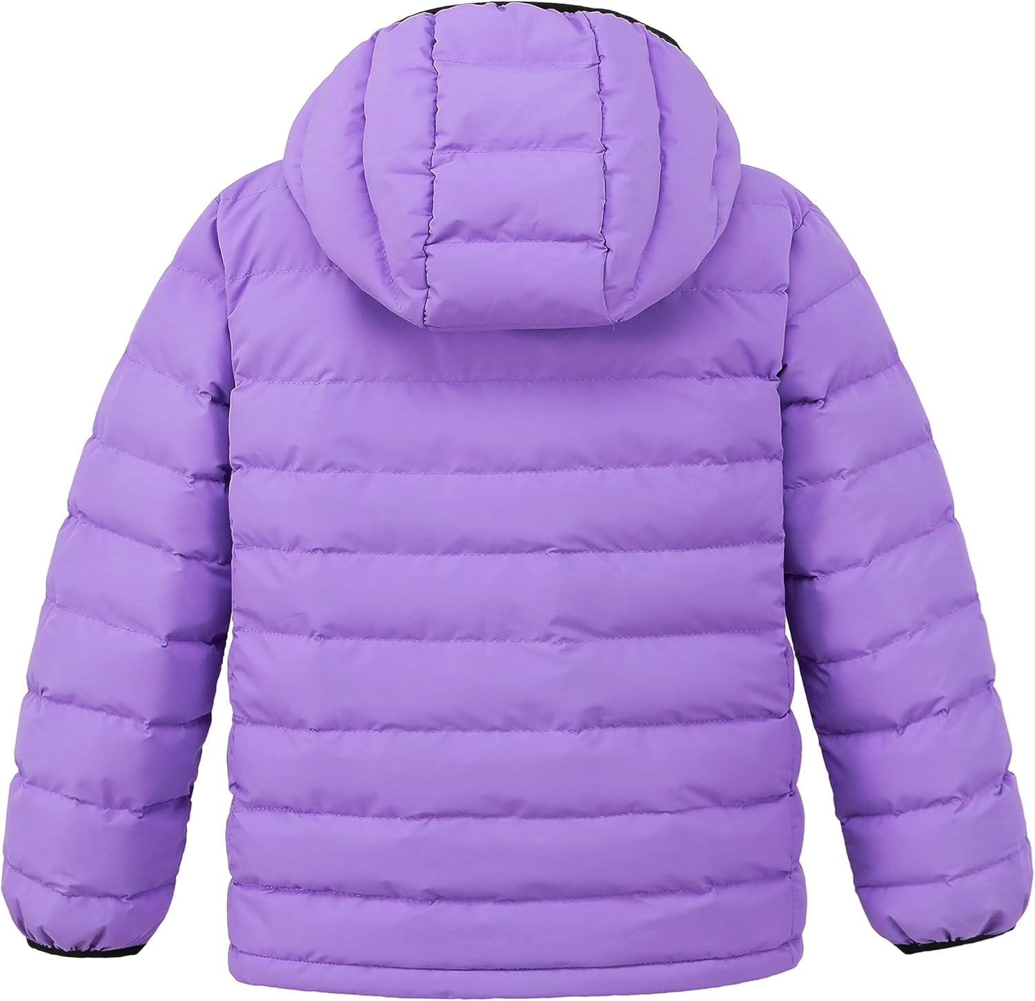 wantdo Girls Lightweight Puffer Jacket Hooded Winter Outerwear Jacket Padded Bubble Coats