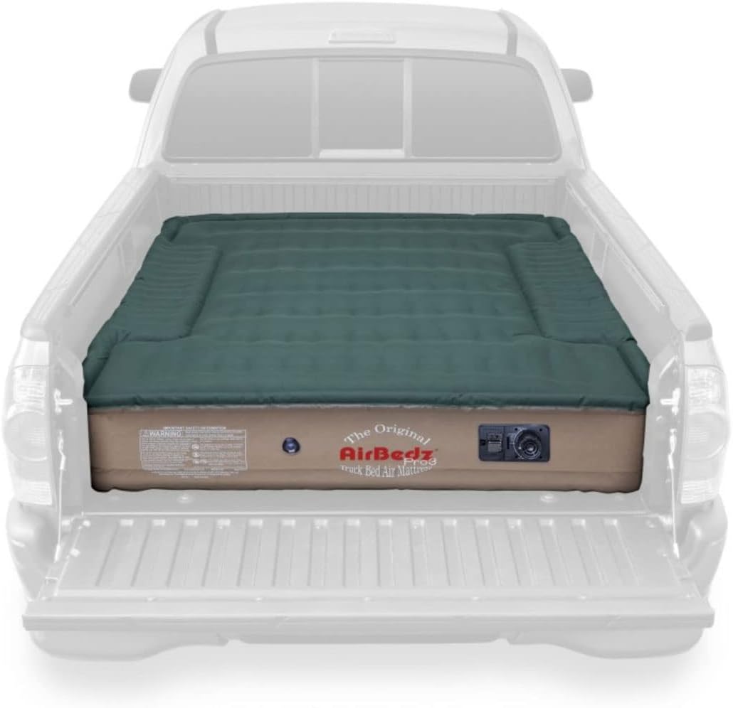 Pittman - Truck Bed Mattress 6.5 Foot Bed gt; 6ft - Pro3 Series - The Original Airbedz Truck Bed Air Mattress 6.5 Bed - Full Size Truck Mattress with 25% More Bed Coverage for Pickup Truck Bed Camping
