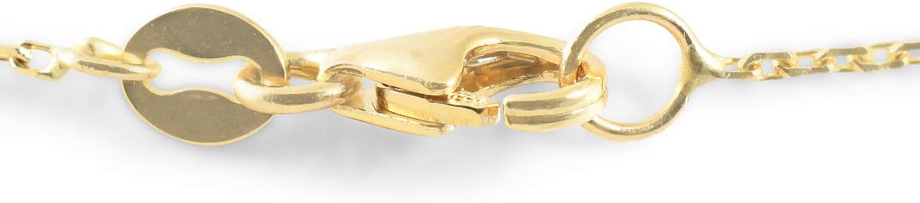 1ct Diamonds By The Yard 18 Halskette für Damen aus 14-karätigem Gelbgold