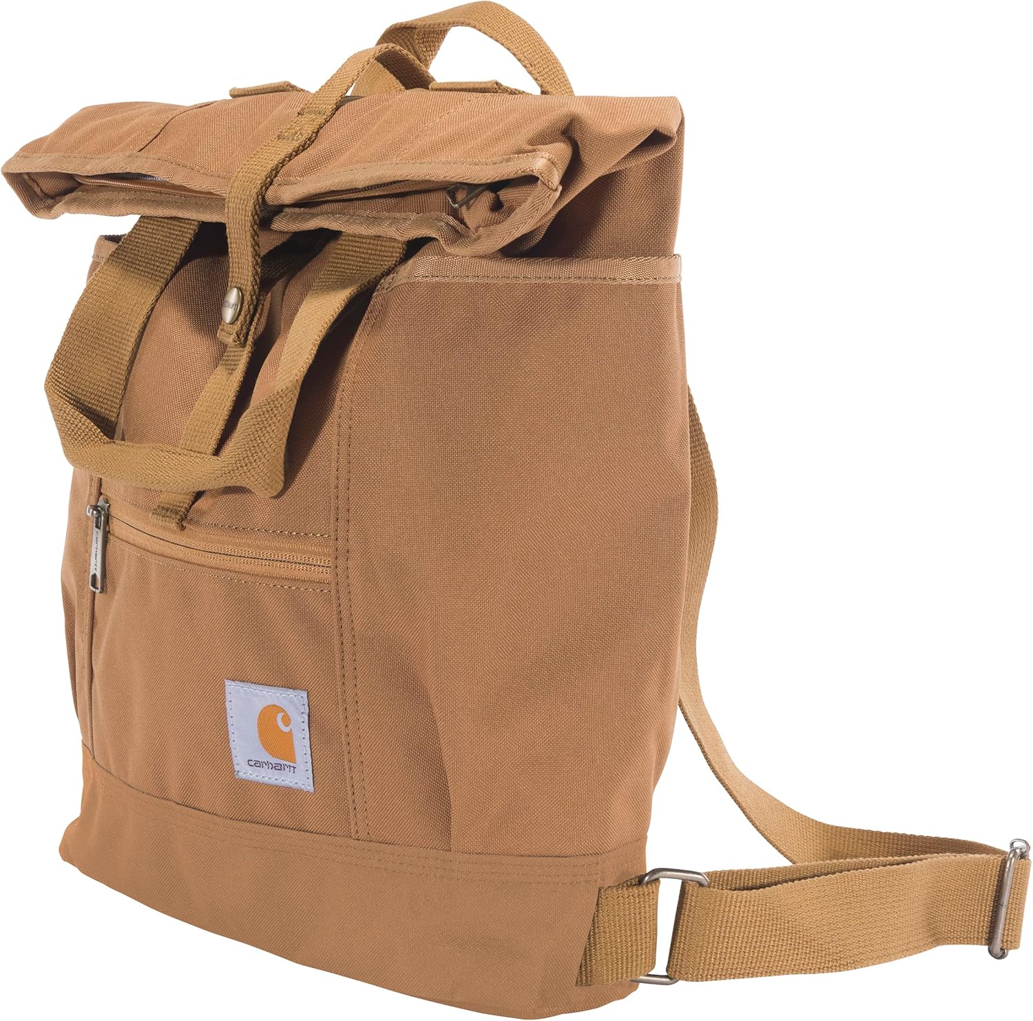 Carhartt Convertible, robuste Tragetasche mit verstellbaren Rucksackgurten und Laptopfach, Braun, Einheitsgröße