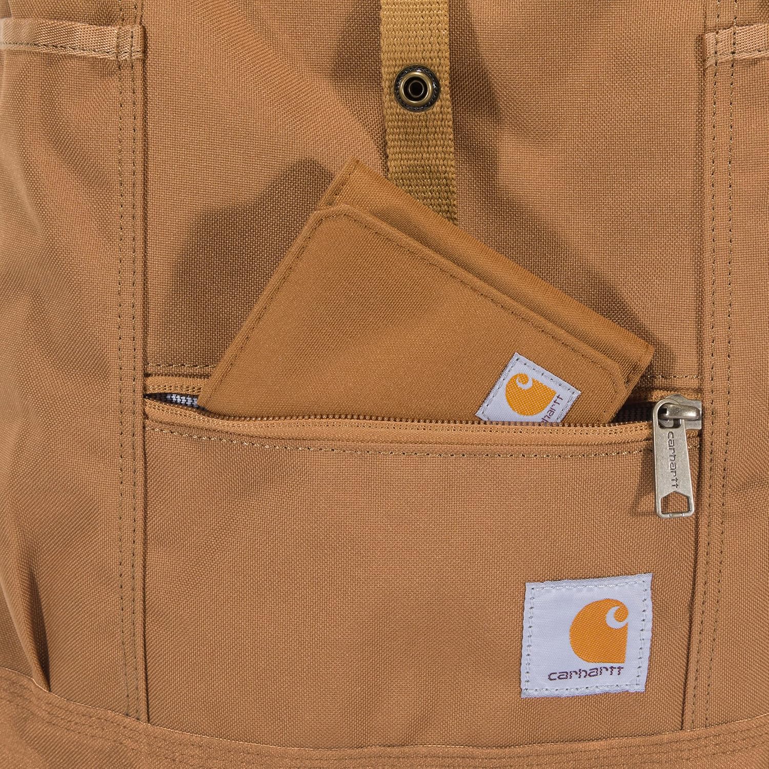 Carhartt Convertible, robuste Tragetasche mit verstellbaren Rucksackgurten und Laptopfach, Braun, Einheitsgröße