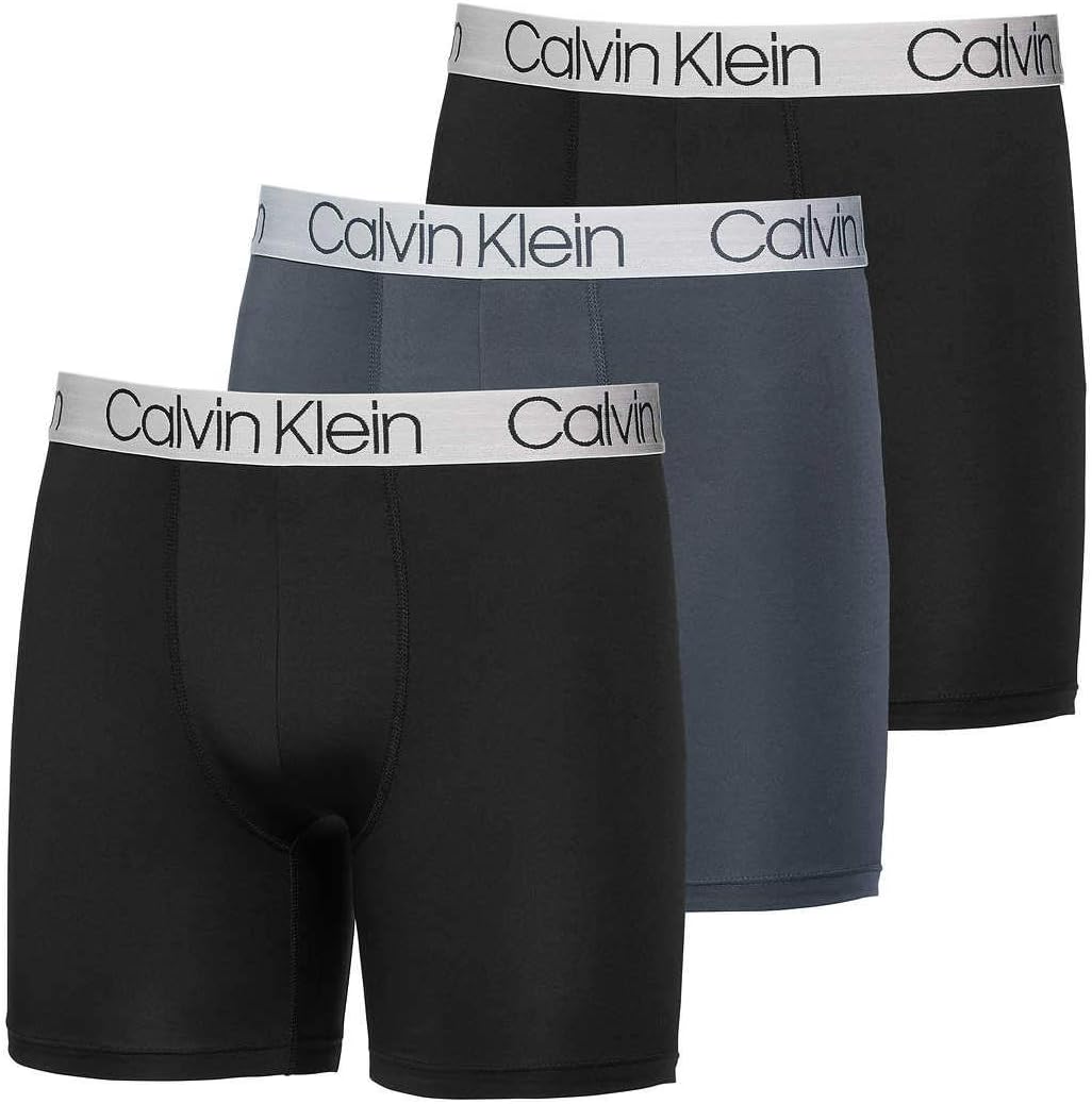 Boxer in microfibra da uomo Calvin Klein Confezione da 3