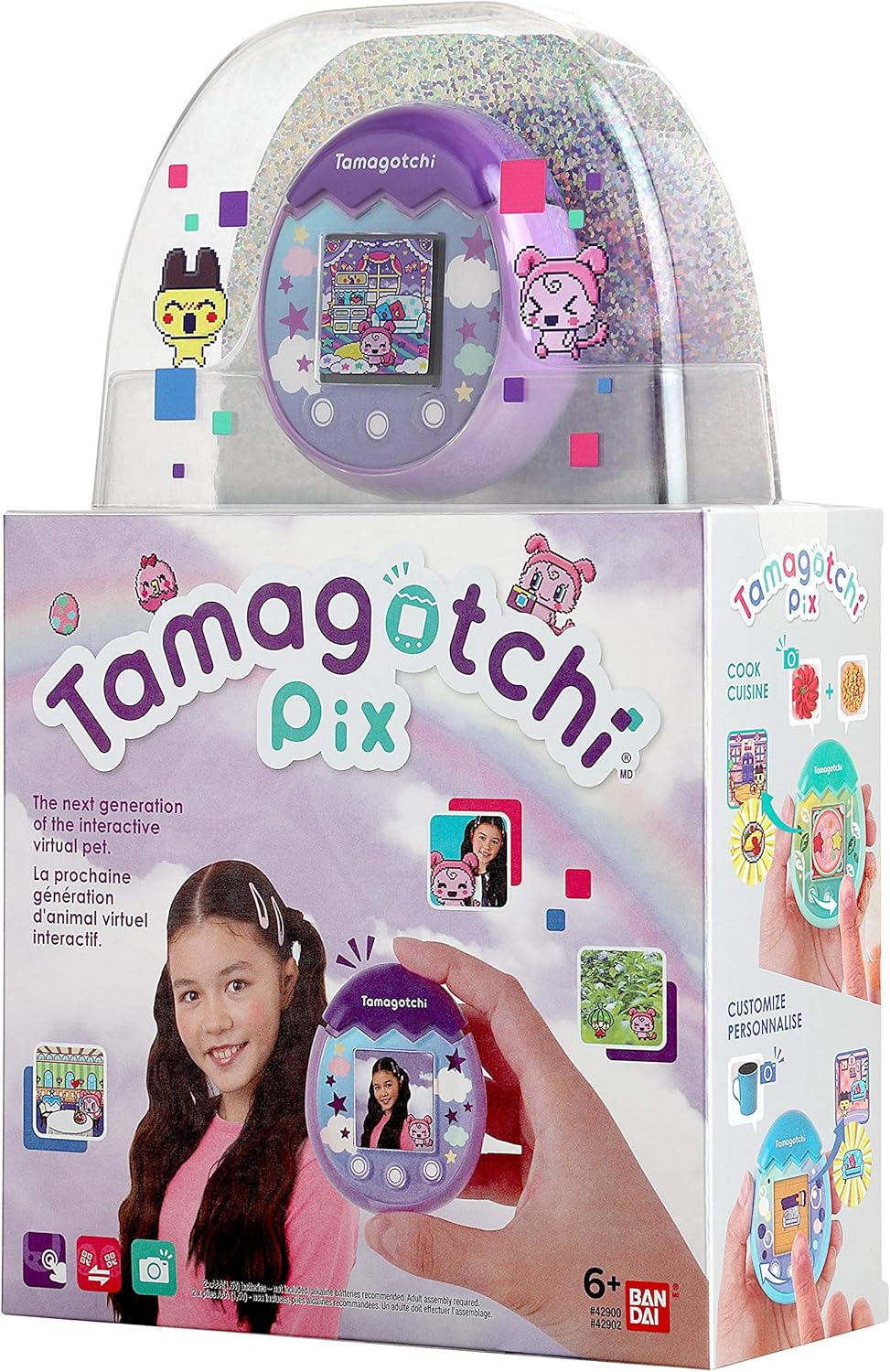 Tamagotchi Pix - Cielo (viola)