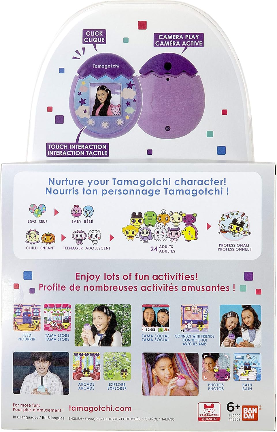 Tamagotchi Pix - Cielo (viola)