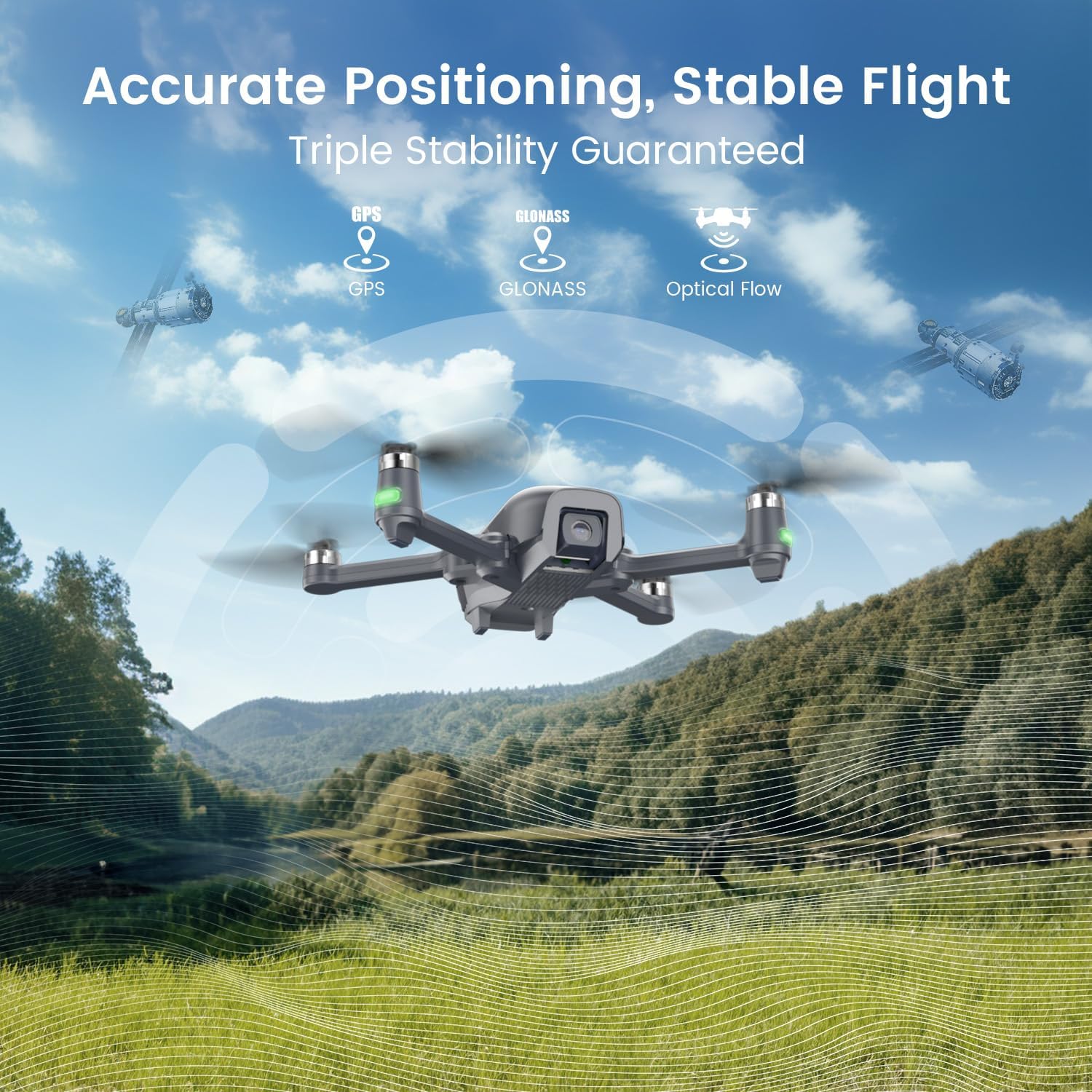 Holy Stone HS710 Drones with Camera for Adults 4K, GPS FPV Foldable 5G Quadcopter for Beginners with Optical Flow Positioning, Auto Return Home, Follow Me, Brushless Motor, Easy to Fly · v4