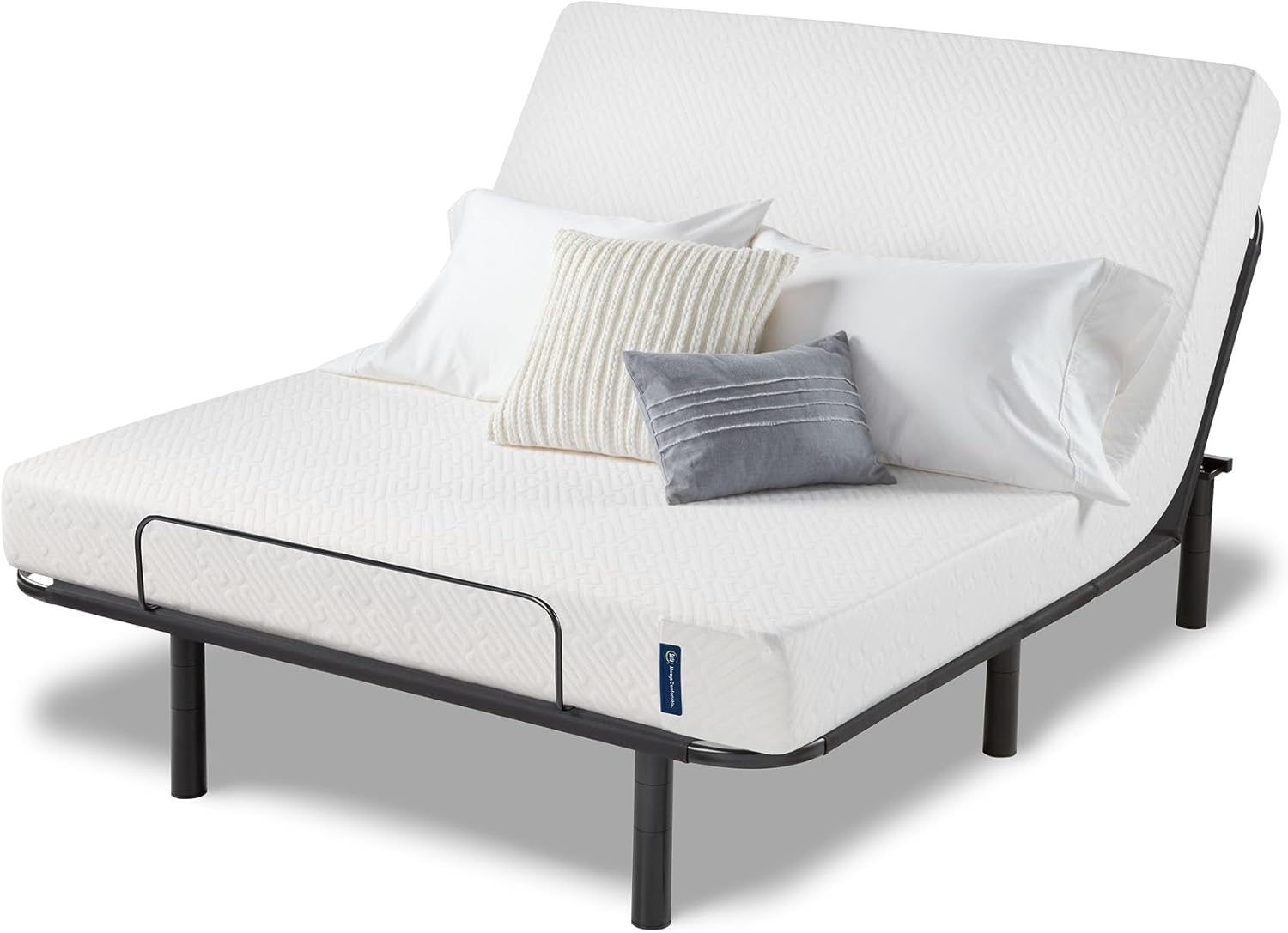 Serta - 7 inch Cooling Gel Memory Foam Mattress, Full Size, Medium-Firm, Supportive, CertiPur-US Certified, 100-Night Trial - For Ewe, White · v2
