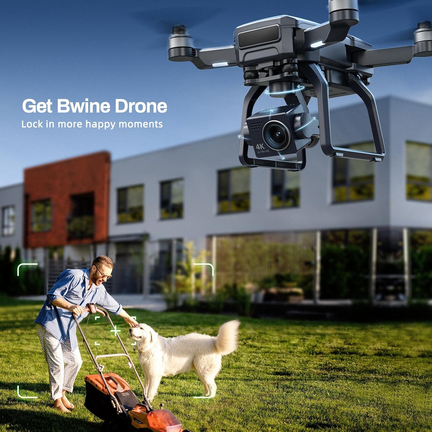 Bwine F7GB2 Drone with 4K Camera for Adults, 3-Axis Gimbal, 9800FT Transmission Range, FAA compliance, 50Mins Flight Time with 2 Batteries, GPS Auto Return Follow Me Beginner Mode · v4