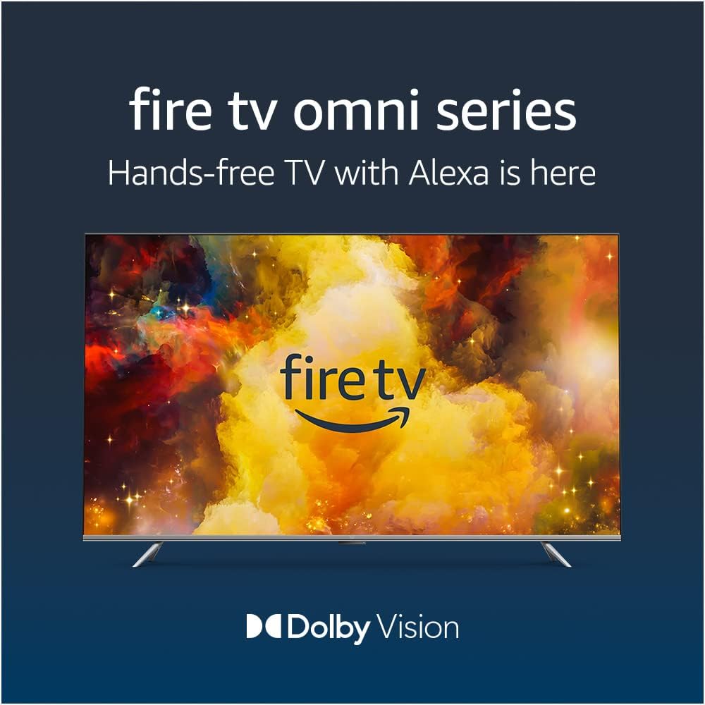 Amazon Fire TV 75 Omni Series 4K UHD smart TV พร้อม Dolby Vision ผ่านการรับรองและปรับปรุงใหม่ พร้อมแฮนด์ฟรีด้วย Alexa