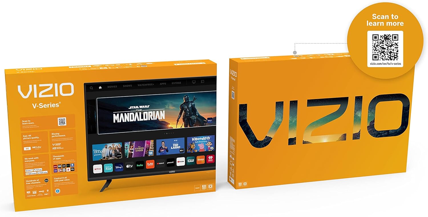 VIZIO 50-Inch V-Series 4K UHD LED Smart TV with Voice Remote, Dolby Vision, HDR10 , Alexa Compatibility, 2022 Model · v6
