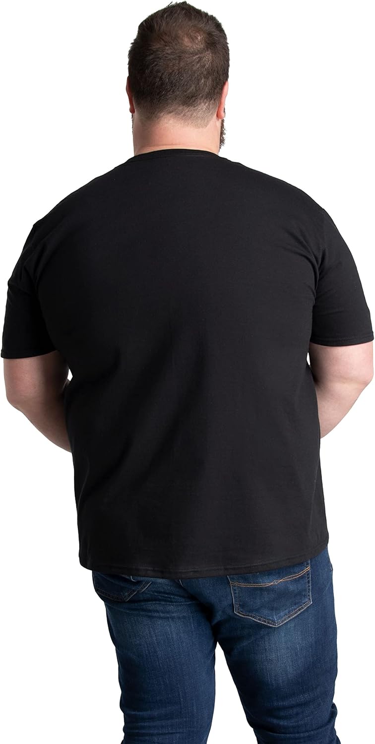 Fruit of the Loom Mens Tall Eversoft Cotton Short Sleeve T Shirts, Breathable Moisture Wicking with Odor Control, Black Ink, XX-Large Big