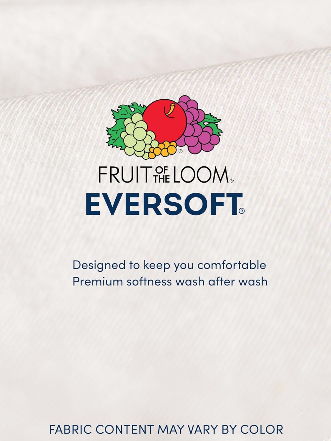 Fruit of the Loom Mens Tall Eversoft Cotton Short Sleeve T Shirts, Breathable Moisture Wicking with Odor Control, Black Ink, XX-Large Big