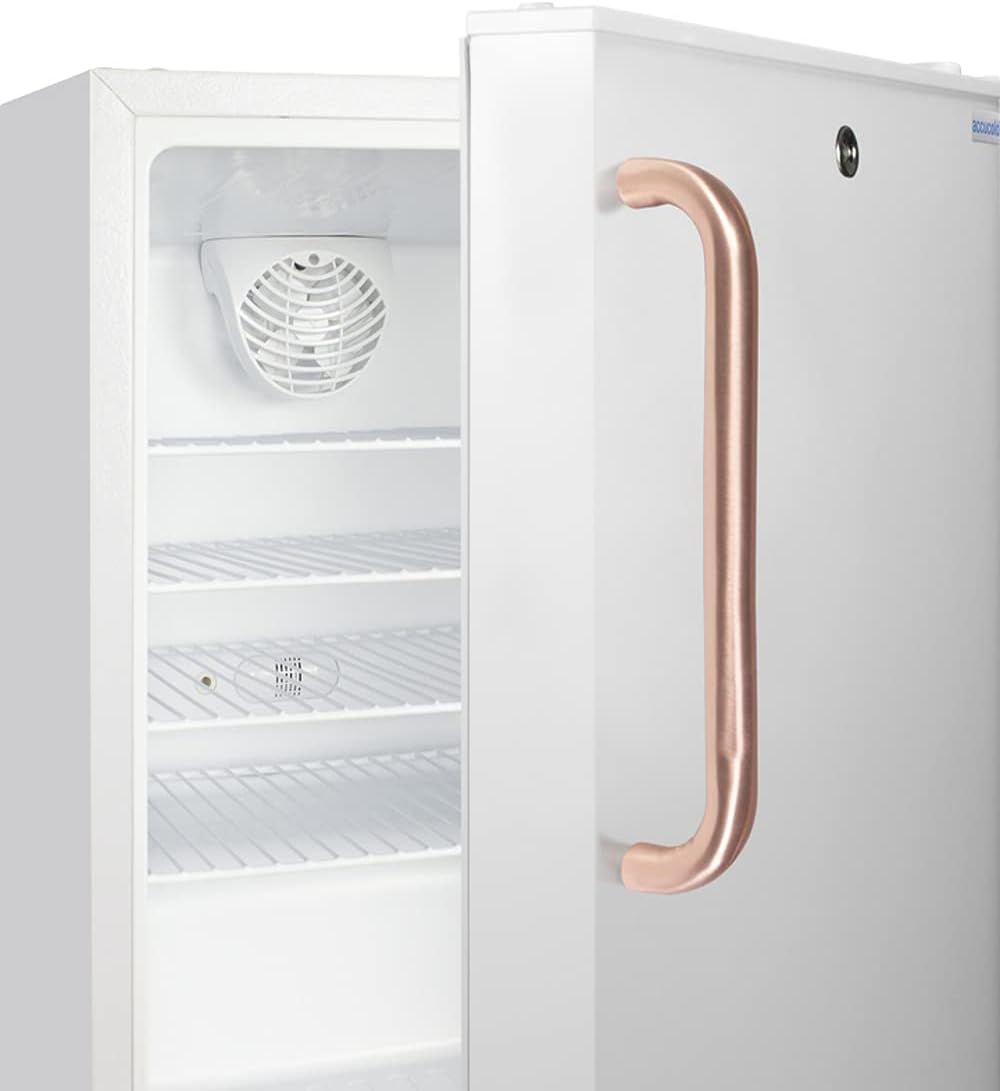 Summit Appliance ADA404REFTBC 20 Wide Built-In All-Refrigerator, ADA Compliant, 3.32 cu.ft Capacity, Factory-installed Lock, Adjustable Wire Shelves, Adjustable Digital Thermostat, Temperature Alarm · v5