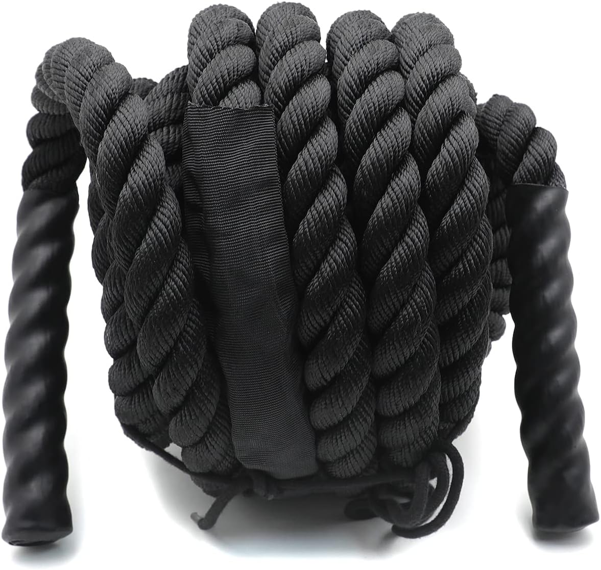 XKMT- Battle Rope Training Rope (1.5/30ft) Sports Exercise Strength Cardio Fitness Outdoors [P/N: ET-HOME005-BK]