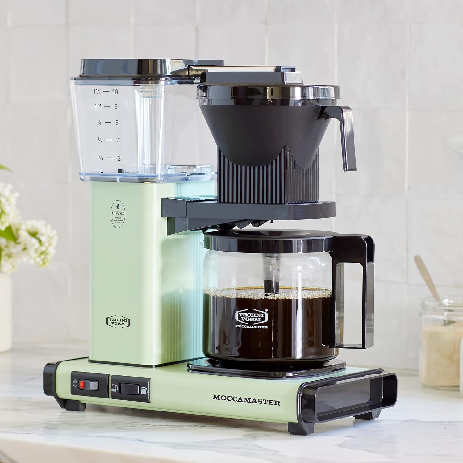 Moccamaster 53925 KBGV Select 10-Cup Coffee Maker, Pistachio Green, 40 ounce, 10-Cup, 1.25L · v2
