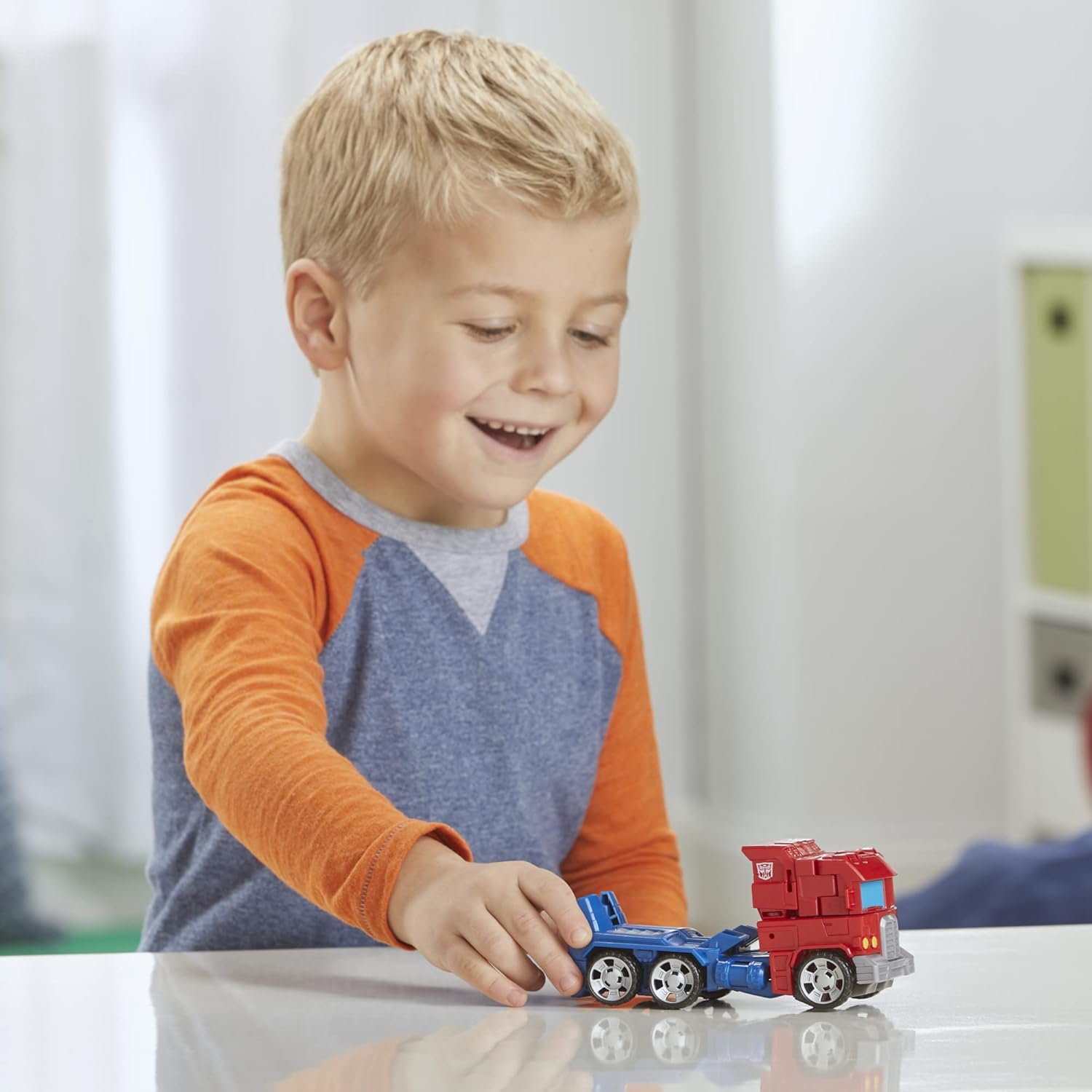 Action figure Transformers Toys Heroes and Villains Optimus Prime e Megatron, confezione da 2 - per bambini dai 6 anni in su, 7 pollici (esclusiva Amazon)