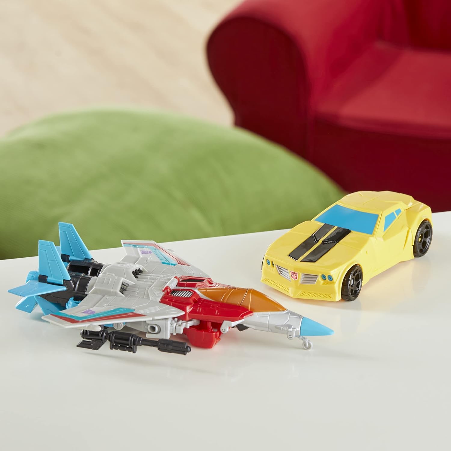 Transformers Toys Heroes and Villains Bumblebee and Starscream 2-Pack Action Figures - for Kids Ages 6 and Up, 7-inch (Amazon Exclusive) · v2