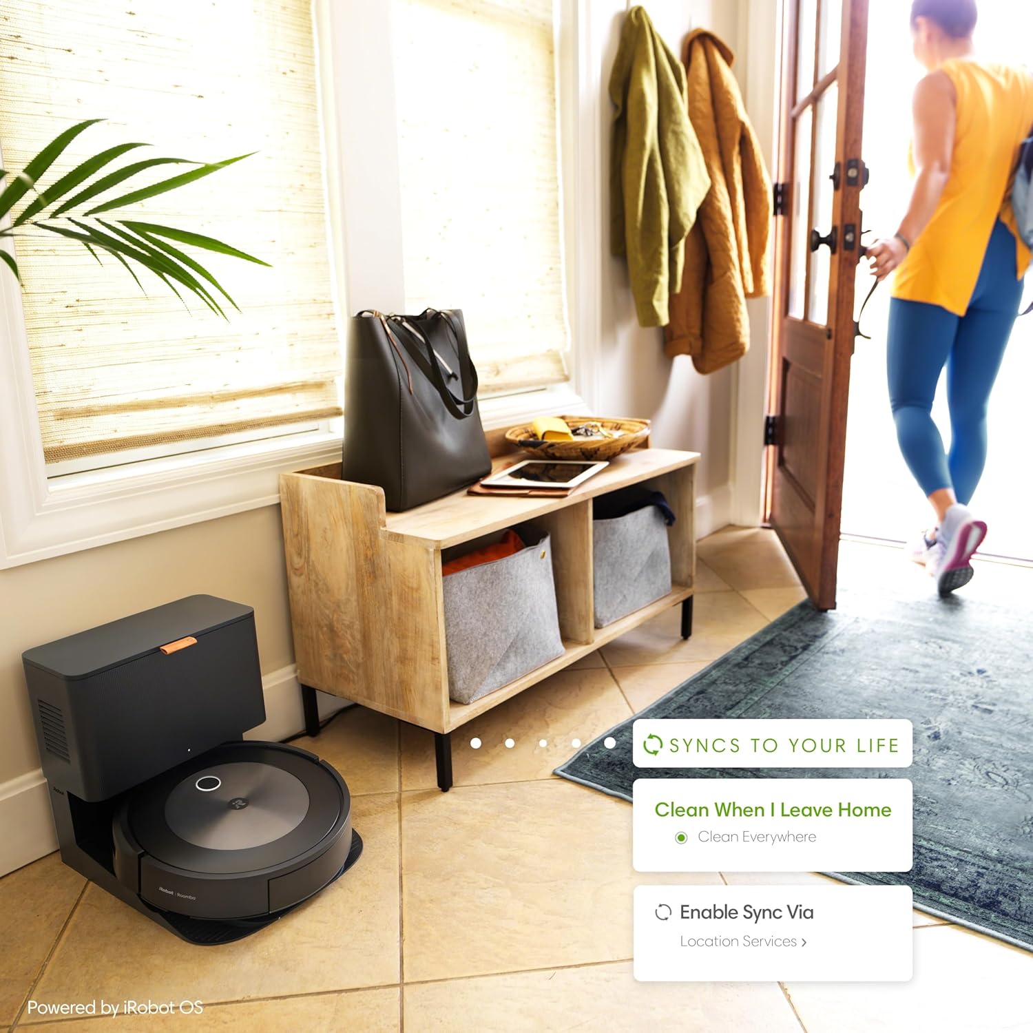 iRobot Roomba j7 (7550) Self-Emptying Robot Vacuum – Uses PrecisionVision Navigation to Identify Avoid Objects Like Socks, Shoes, amp; Pet Waste, Smart Mapping, Self-Empty for Up to 60 Days · v7