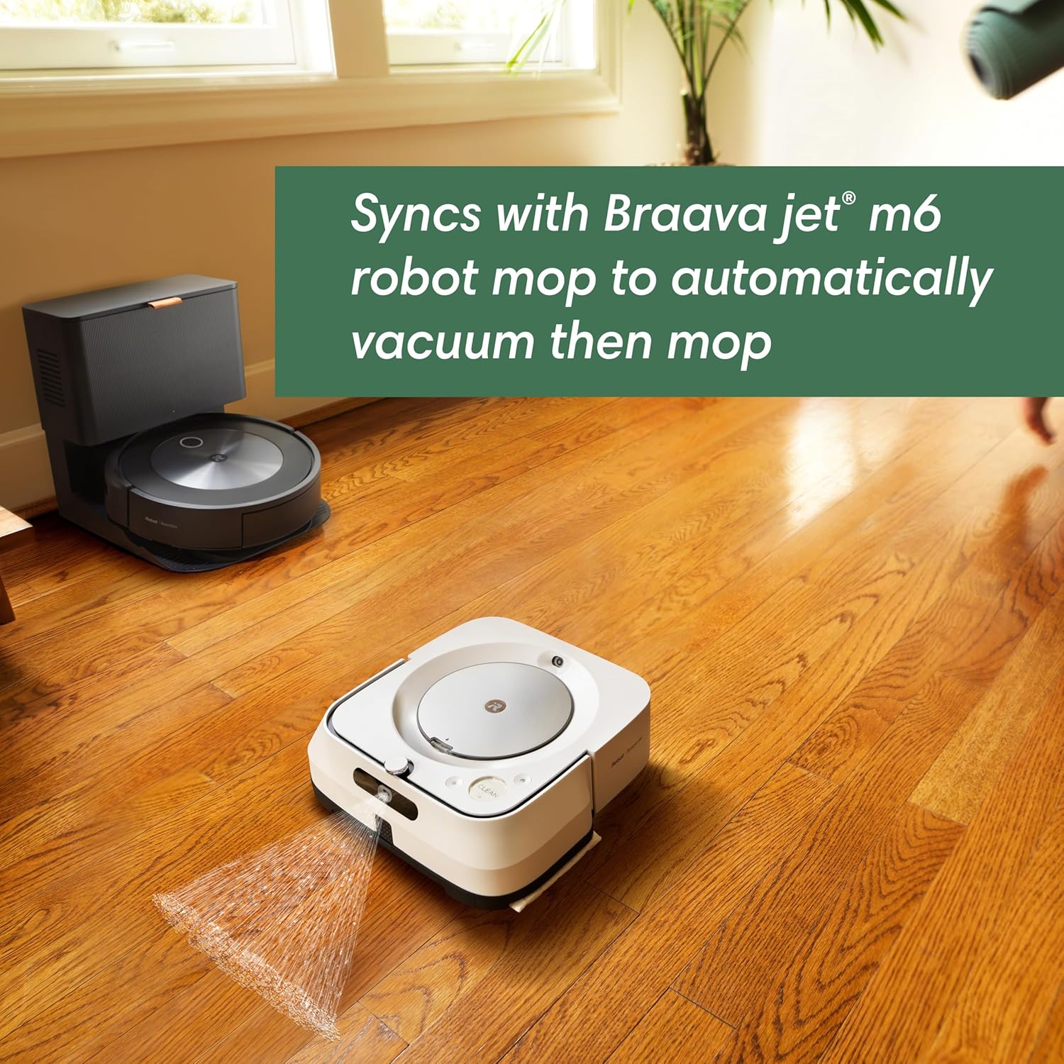 iRobot Roomba j7  (7550) Self-Emptying Robot Vacuum – Uses PrecisionVision Navigation to Identify  Avoid Objects Like Socks, Shoes, amp; Pet Waste, Smart Mapping, Self-Empty for Up to 60 Days · v9