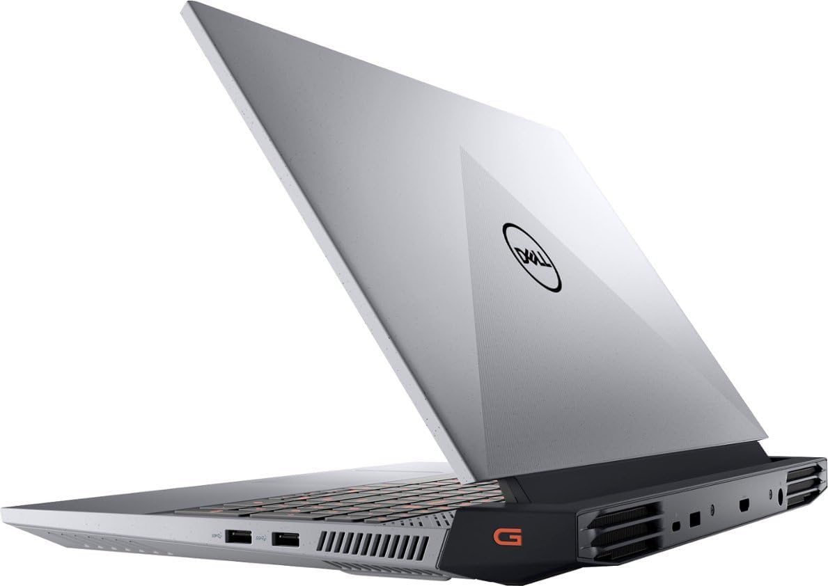 Ordinateur portable de jeu Dell G15 15,6 FHD 120 Hz, AMD Ryzen 5 6600H (jusqu'à 4,50 GHz), NVIDIA GeForce RTX 3050, clavier rétroéclairé, 16 Go de RAM DDR5, SSD PCIe de 1 To, Windows 11h, Wi-Fi 6, Phantom Grey avec mouchetures