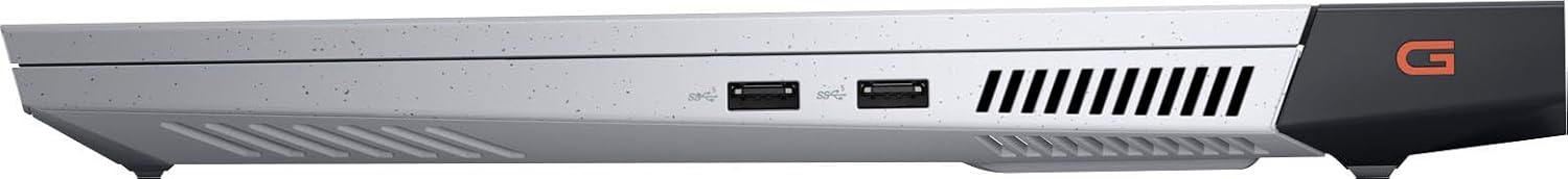 Ordinateur portable de jeu Dell G15 15,6 FHD 120 Hz, AMD Ryzen 5 6600H (jusqu'à 4,50 GHz), NVIDIA GeForce RTX 3050, clavier rétroéclairé, 16 Go de RAM DDR5, SSD PCIe de 1 To, Windows 11h, Wi-Fi 6, Phantom Grey avec mouchetures