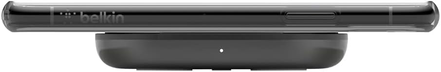 Chargeur sans fil Belkin Quick Charge - Chargeur 10 W certifié Qi pour Apple iPhone, Samsung Galaxy, Airpods Pro More, Recharge tout en écoutant de la musique ou en diffusant des vidéos - Lot de 2, noir (pas d'alimentation)