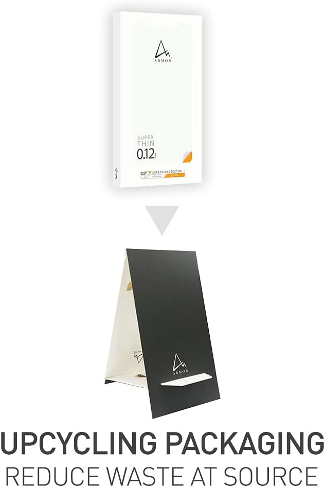 iPhone 12 Mini용 ARMOR 플렉서블 유리 스크린 보호 필름, 9H 프라이버시 가드